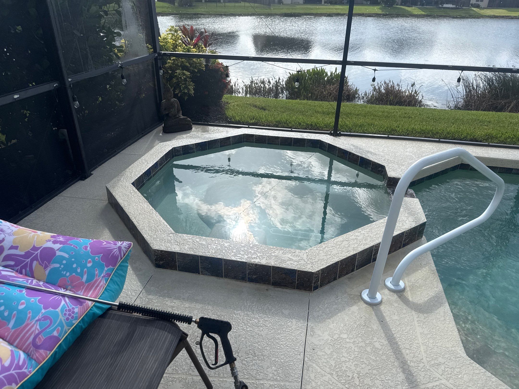 Trevesta Pool Deck & Exterior Cleaning Transformation by Sunshine AquaWash