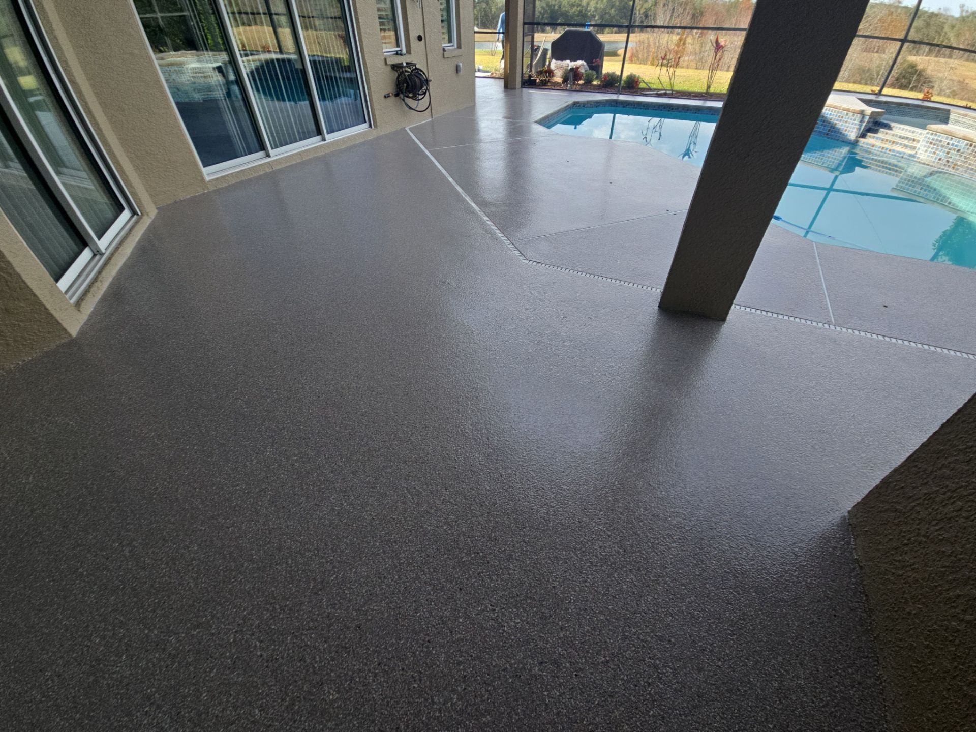 Dade City, FL Pool Deck and Lanai Coating by Performance Floors & Coating