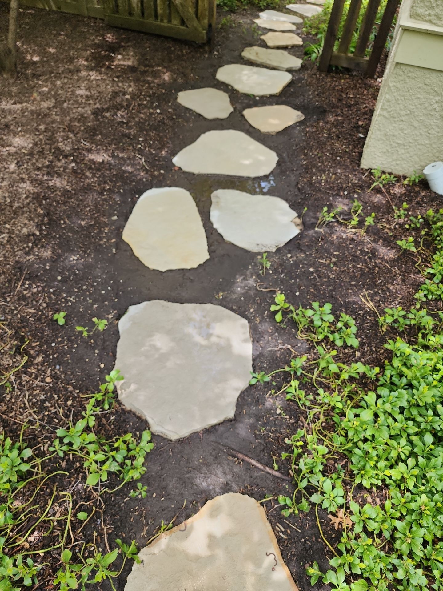 Natural Stone Surface Pressure Washing by Northern Power Washing LLC.