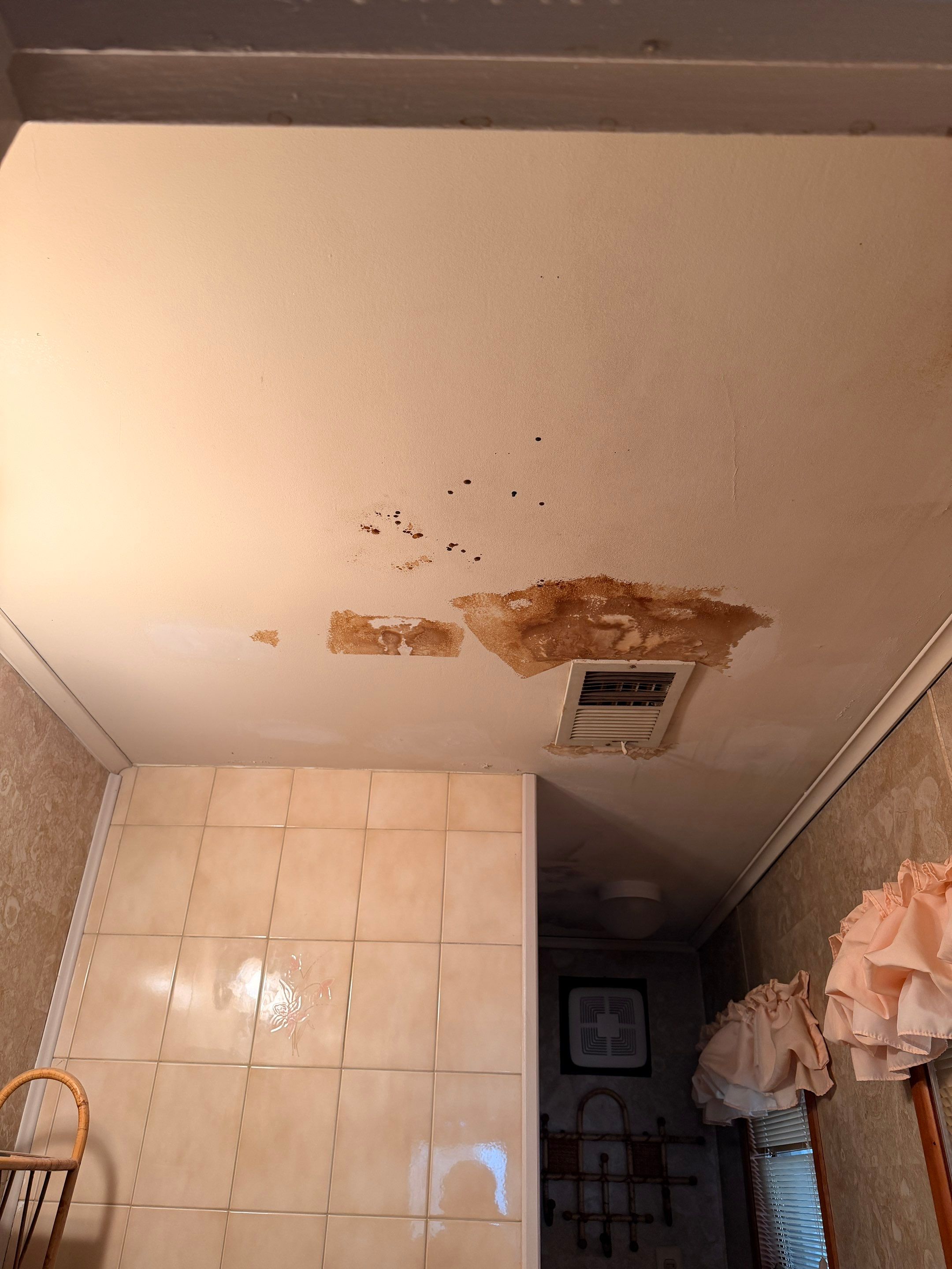 Water Damage bathroom in West Islip by Newhouse Restoration
