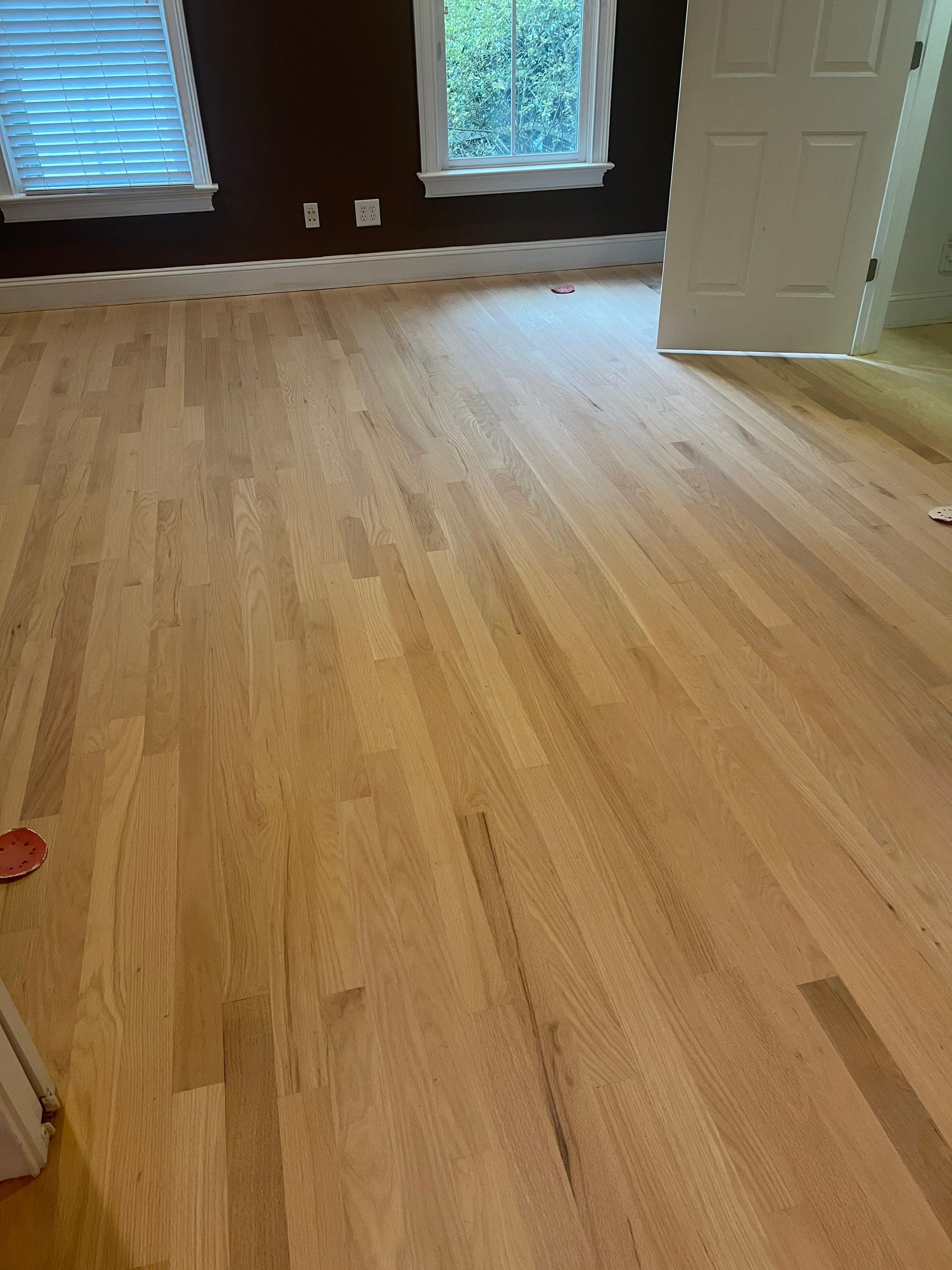 A beautiful refinishing project in The Oaks, Chapel Hill by Accent Custom Floors