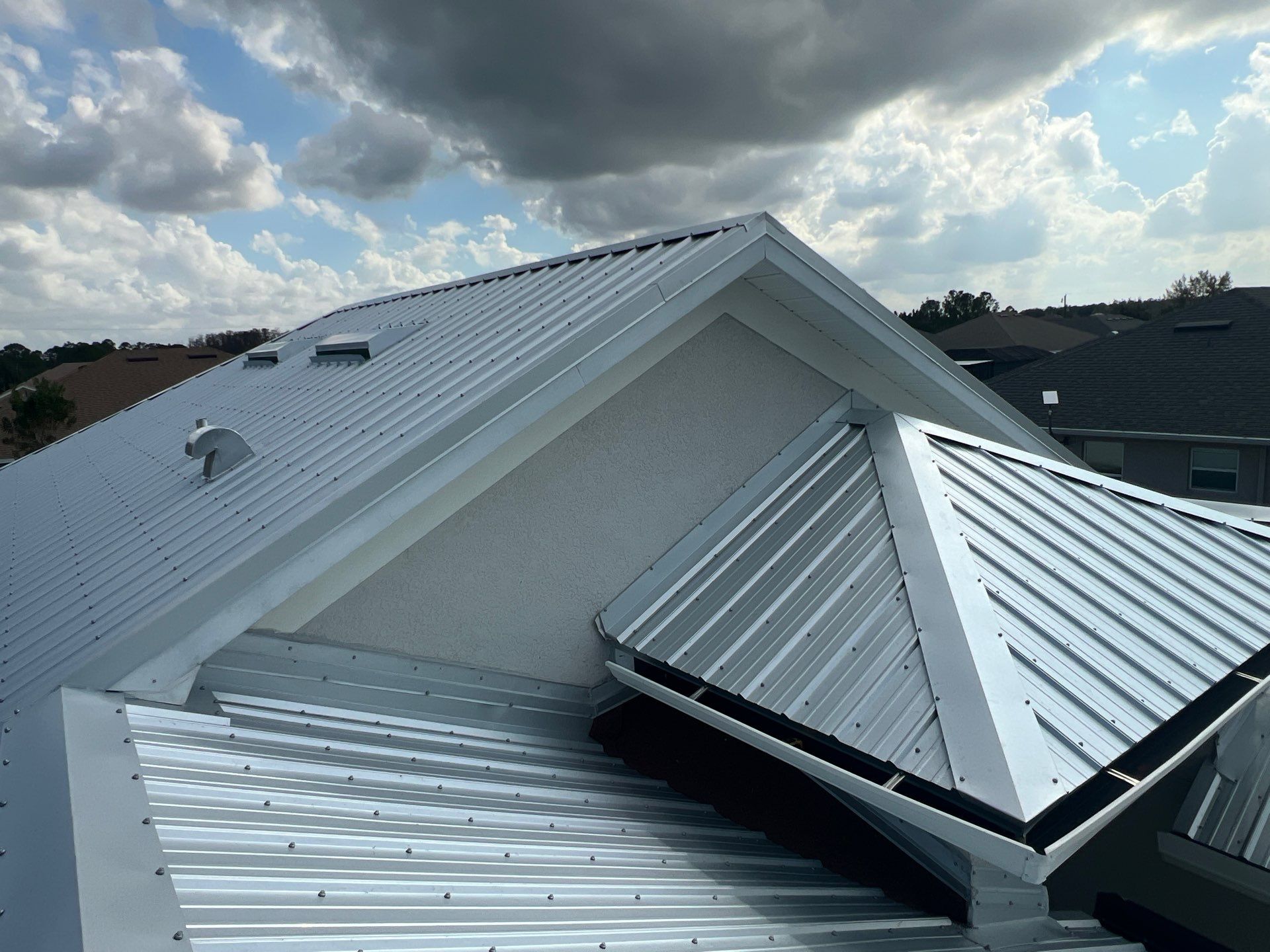 Metal Roof Project  by Durabilis Roofing INC
