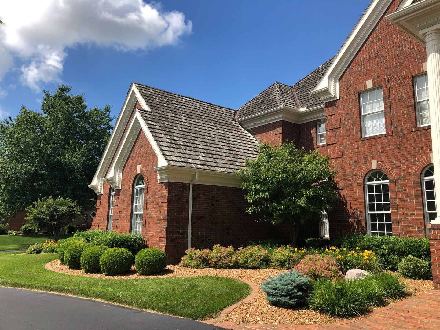 Residential Roofing Installation using DaVinci Slate by Legacy Roofing & Solar
