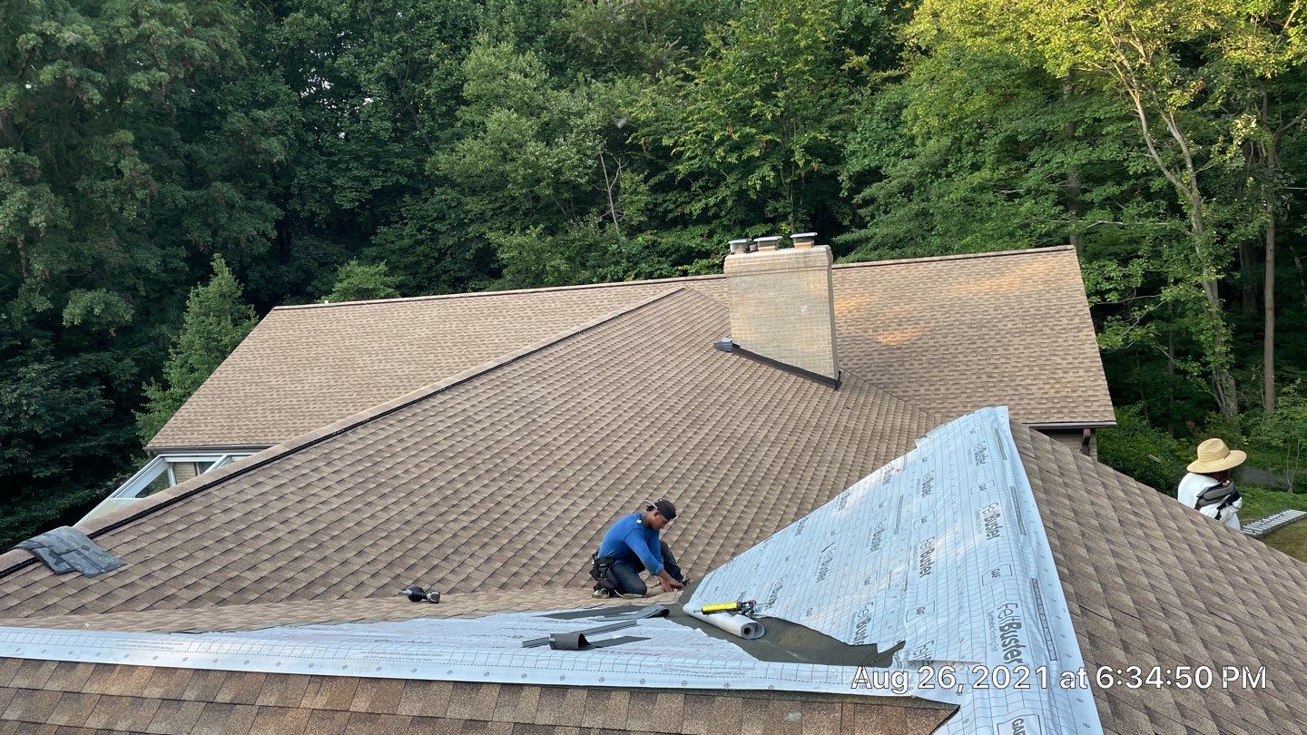 Roof Replacement using GAF Timberline HDZ by American Home Contractors