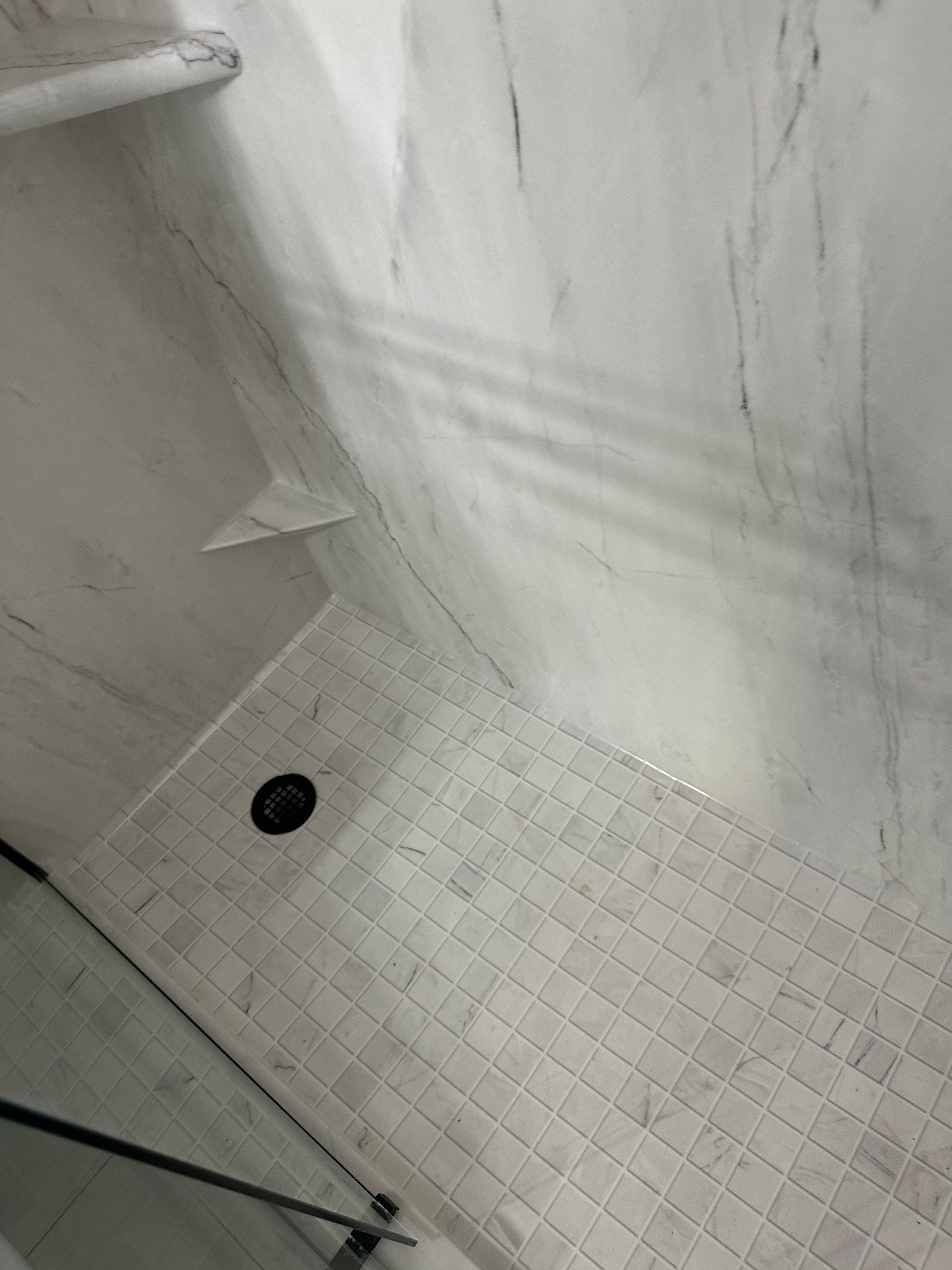 Tub to Walk-in Shower in Buda, Texas by Lane Lauritsen - The Hill Country, Texas