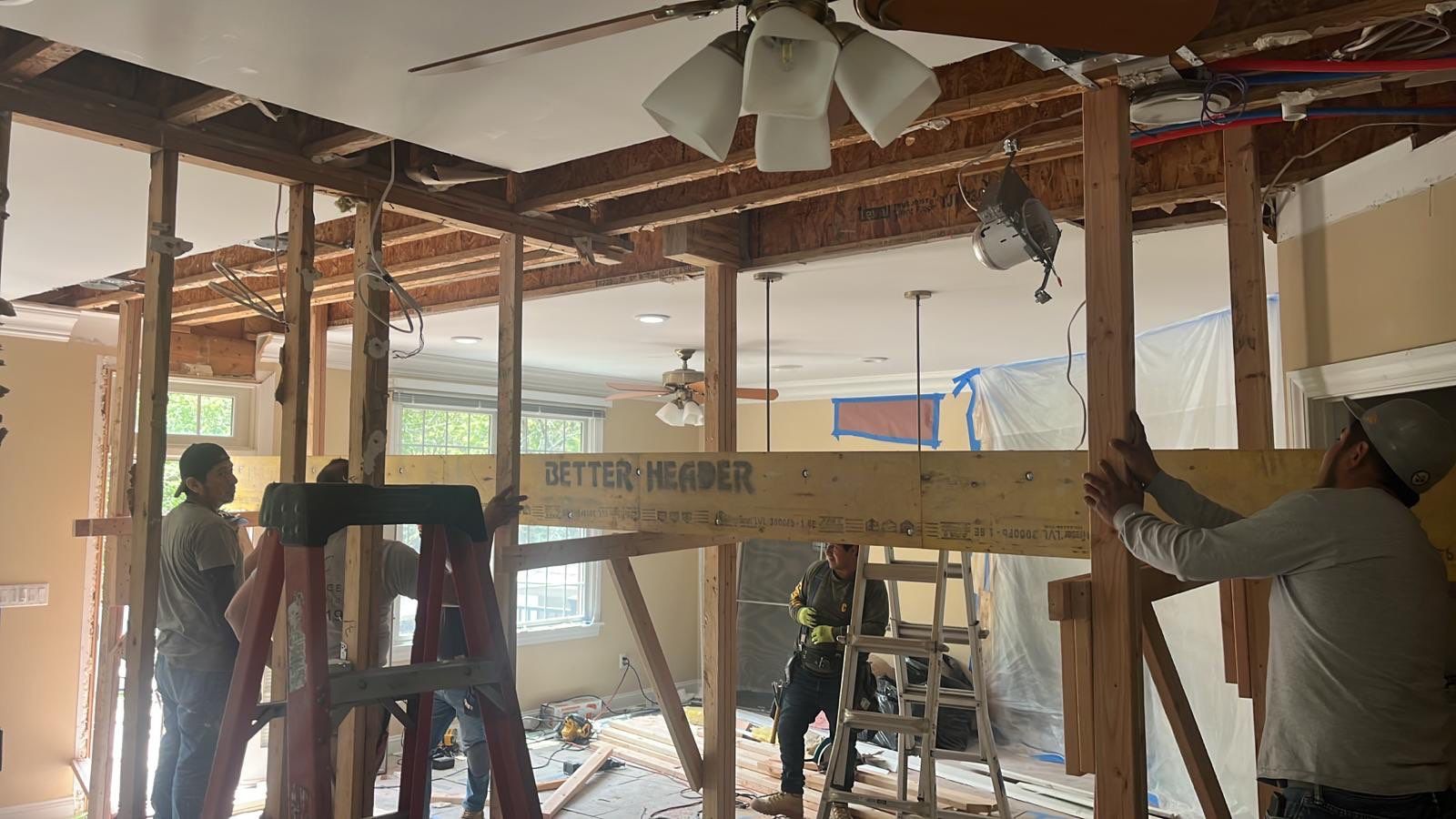 Kitchen Remodel using Cabinets by Home Concepts Construction