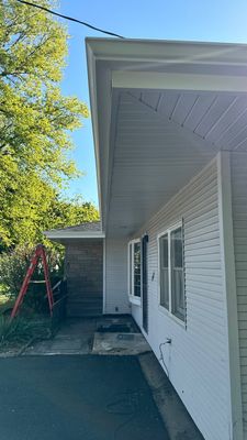 Turtle Shell gutter protection installation in Morris, IL 60450, photograph 46