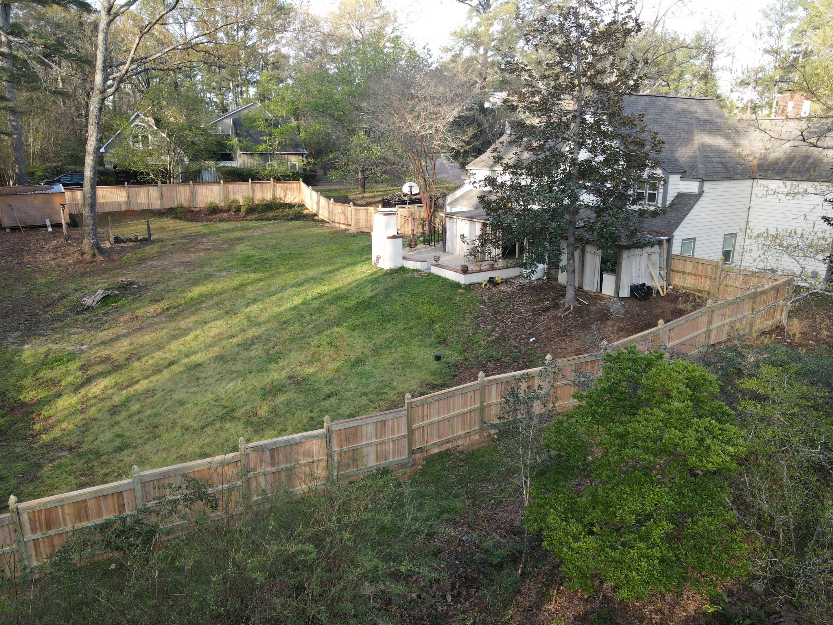 6' Cedar Good Neighbor 6x6 French Gothic Posts by Roberson Construction LLC