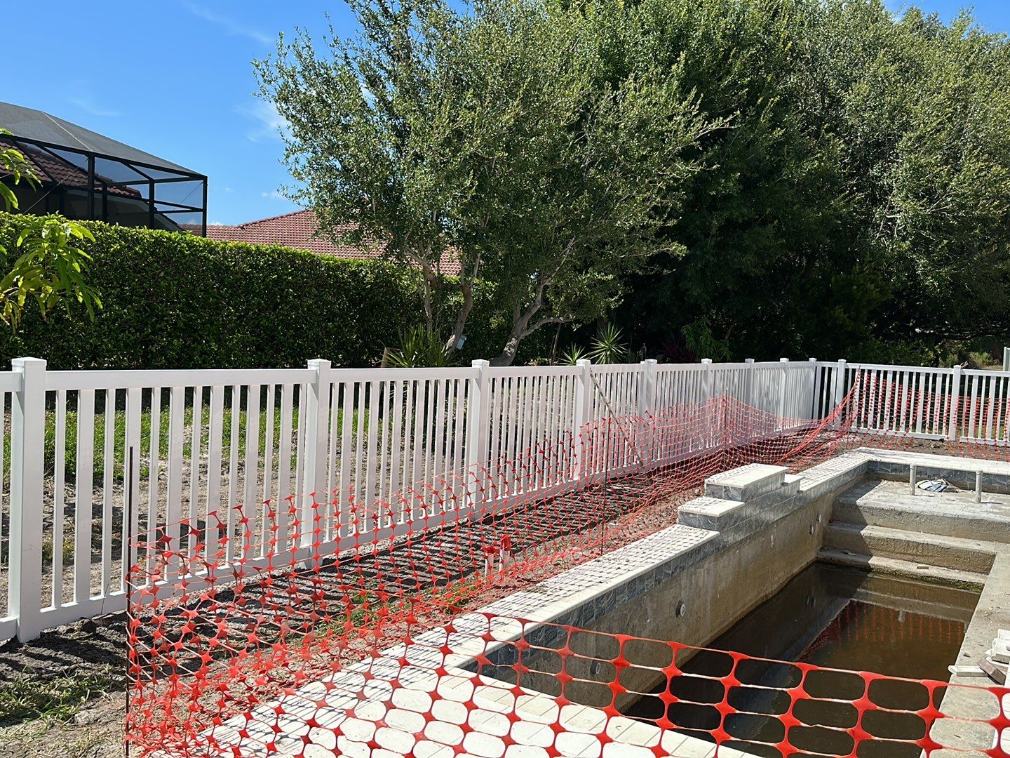 Vinyl Fence Installation using Vinyl Picket Fence by Asap fence and gates, LLC