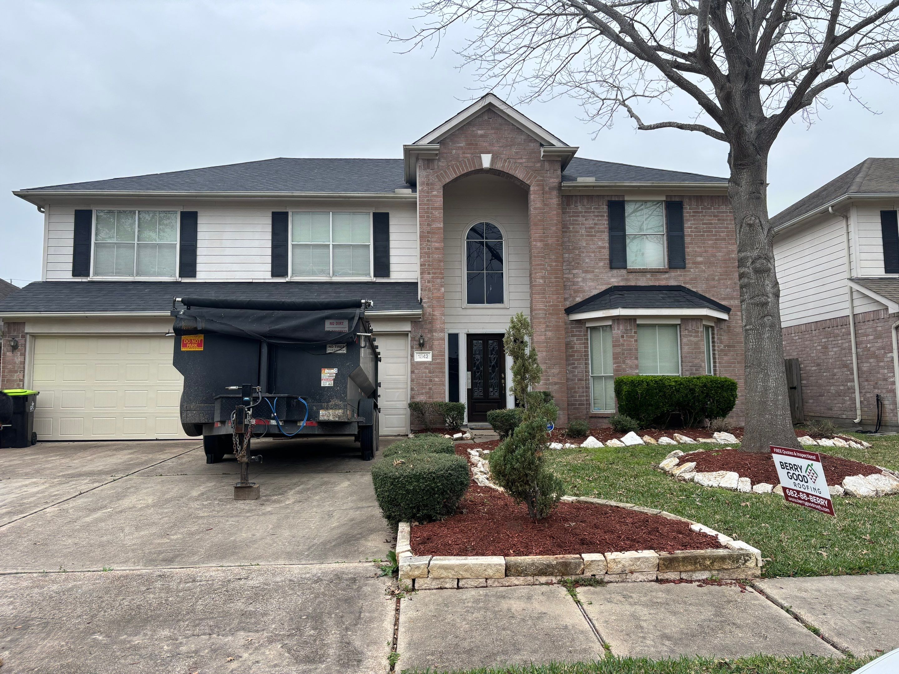 Reroof from a 3 tab to an Impact 4. by Berry Good Roofing