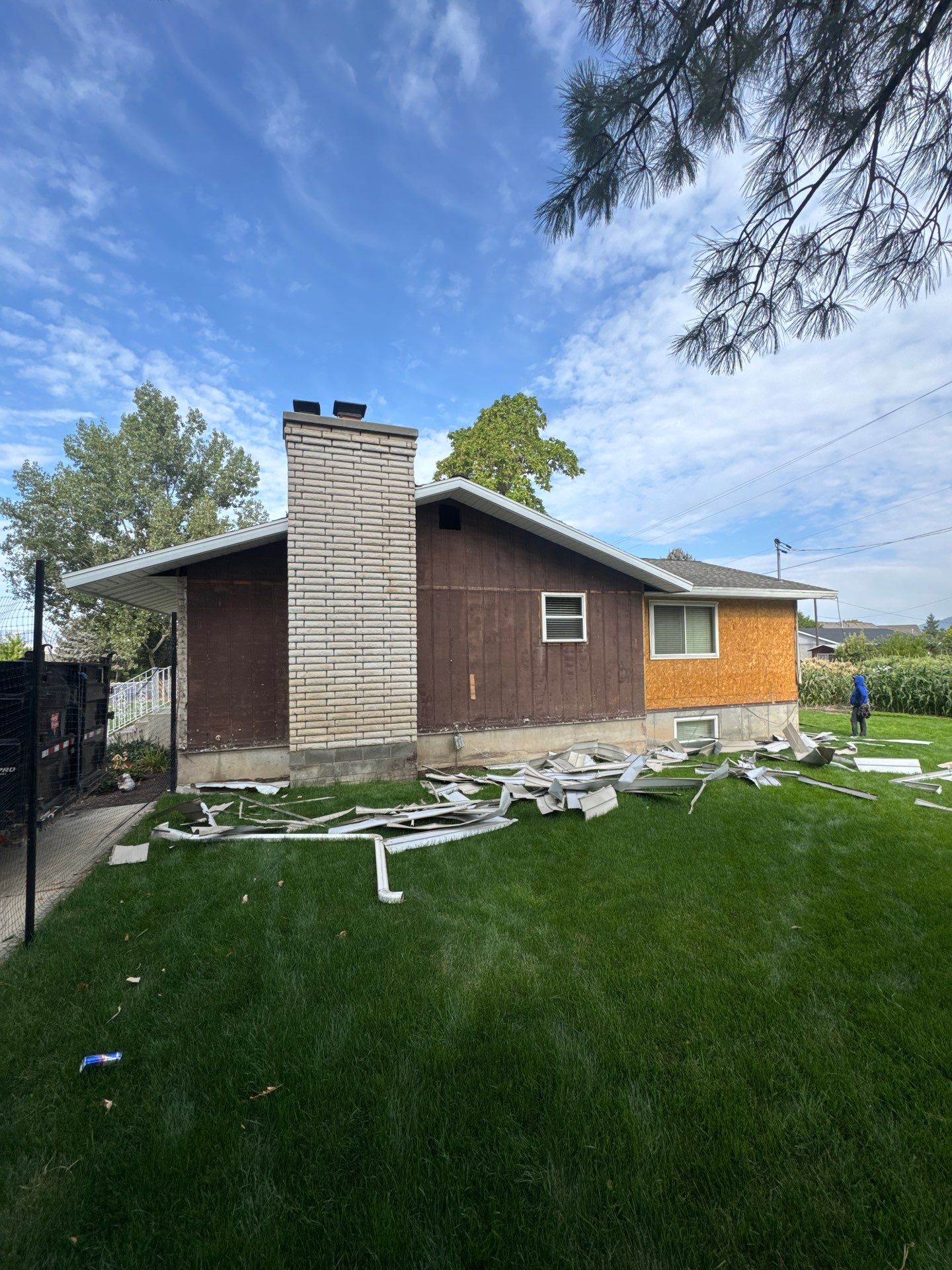 Project in Lindon, Ut by Master Rain Gutters.