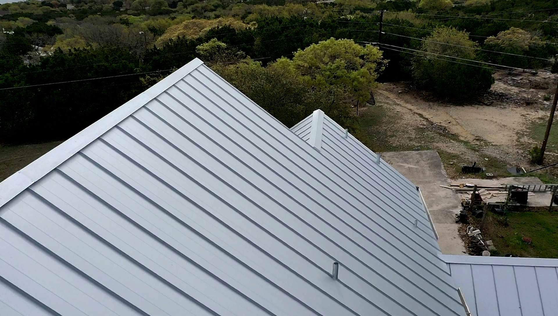 Residential Metal Roof Installation using McElroy Metal by Premier Roofing and Contracting