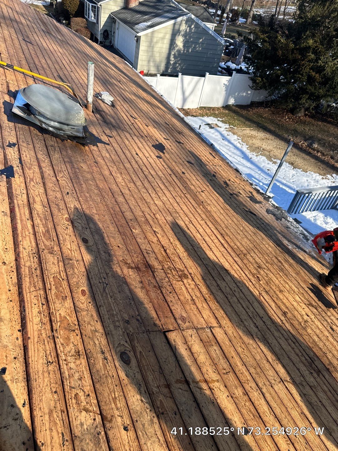 Residential Roofing Installation using Owens Corning Duration Estate Gray by A Plus Exterior