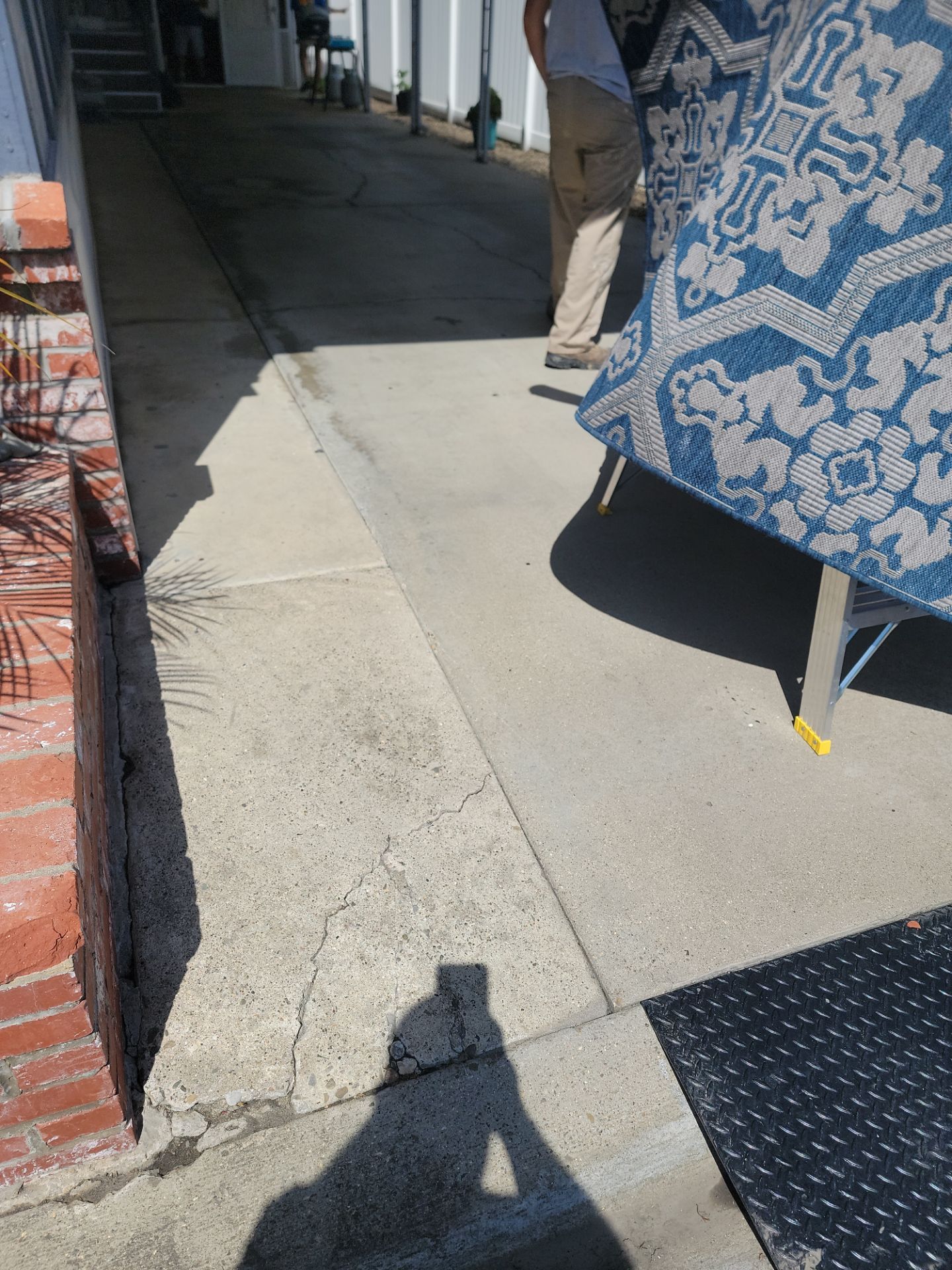 Polyurea Carport and Walkway Concrete Coating in Pismo Beach by MGP Coatings