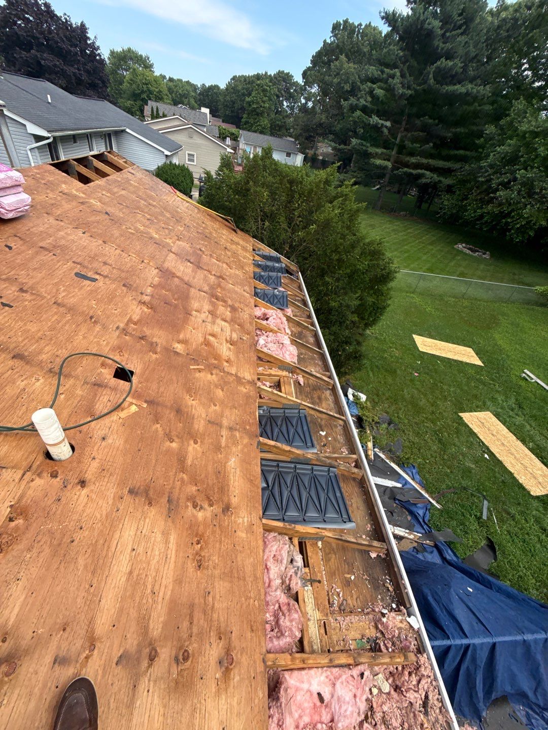 Roof Replacement using Owens Corning Tru Definitions by 180 Contractors