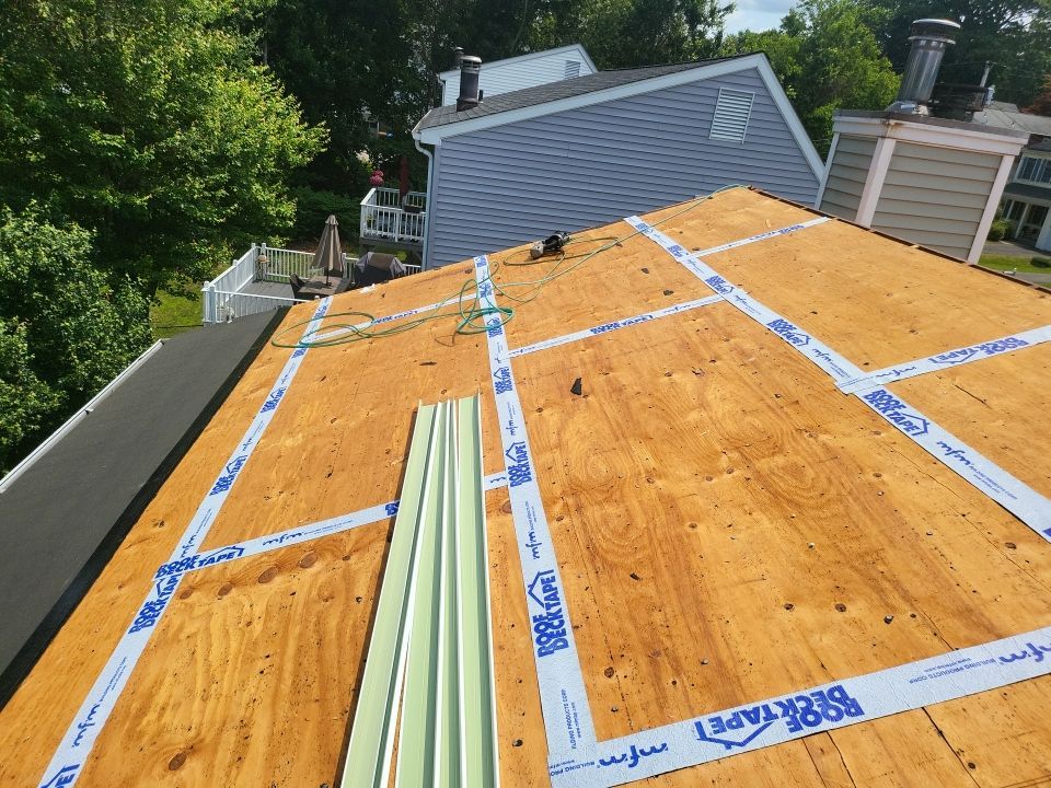 Residential Roofing Installation using Owens Corning TruDefinition by A Plus Exterior
