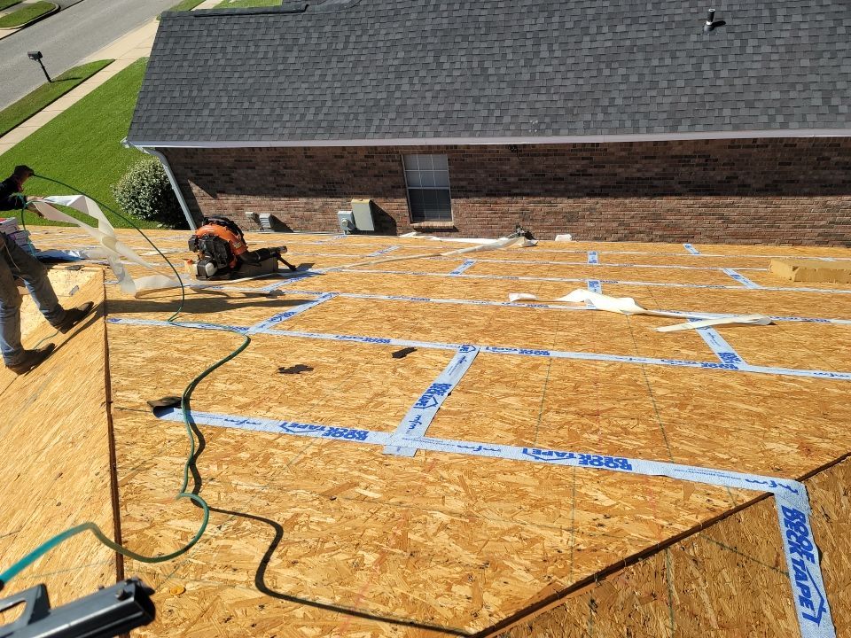 Residential Roofing Installation using Roof Replacement by American Roofing & Construction LLC