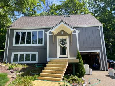 James Hardie Board and Batten Siding Renovation for Aliquippa Residence