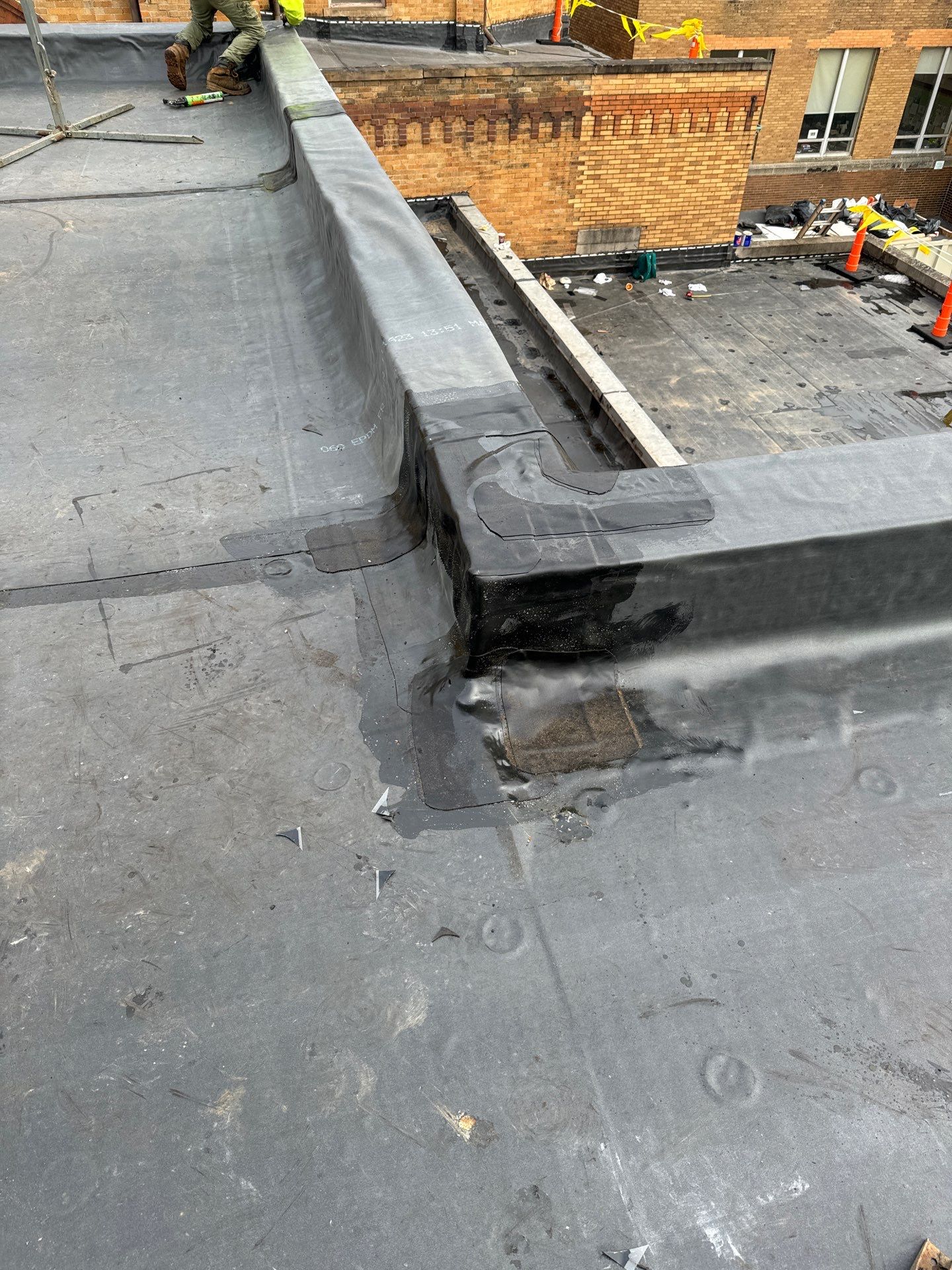 Asbestos Abatement using CertainTeed Grand Manor by Absolute Roofing and Construction