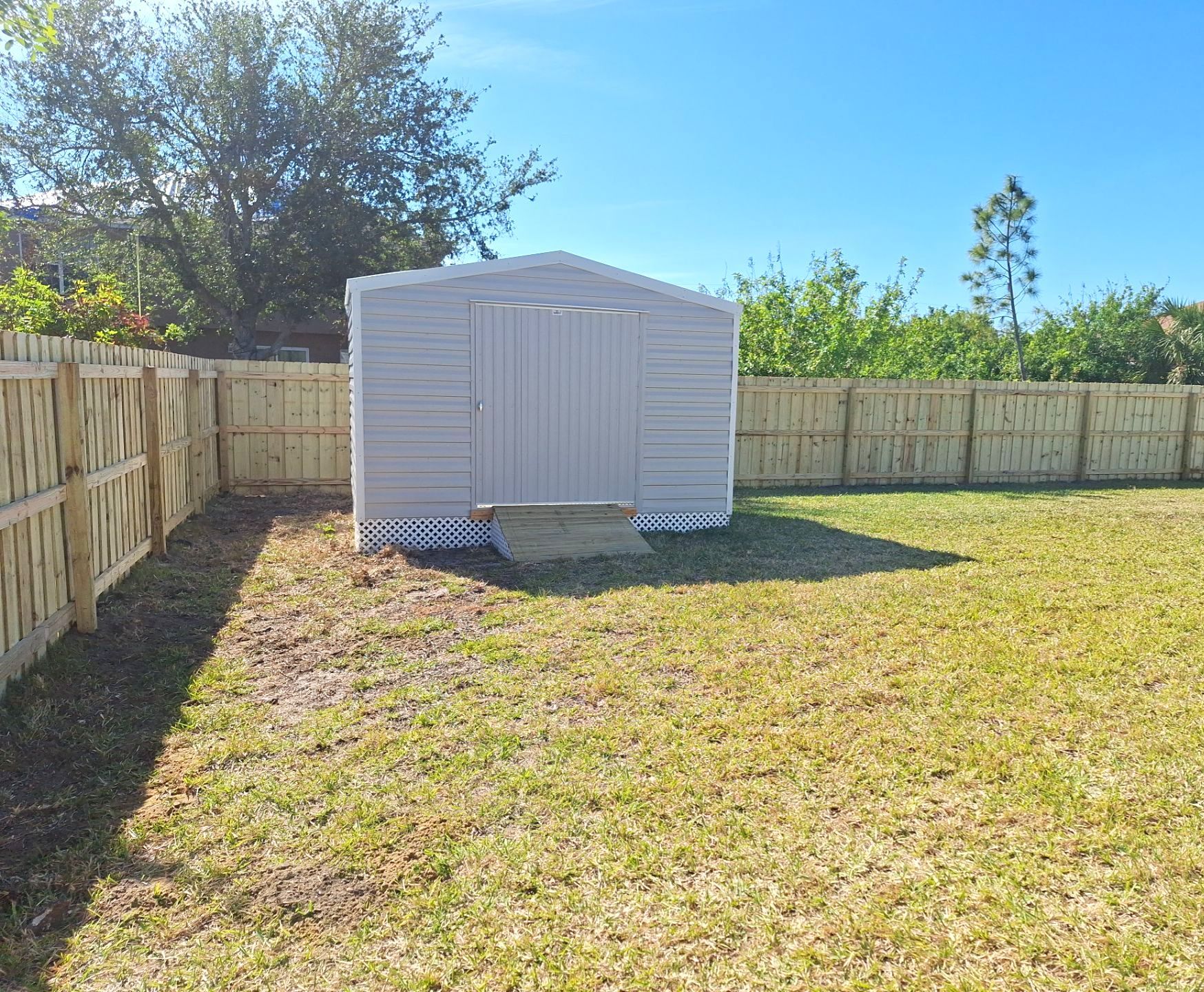 Wood Fence Installation using 6Ft Pressure Treated Wood Board On Board Privacy Fence by Asap fence and gates, LLC