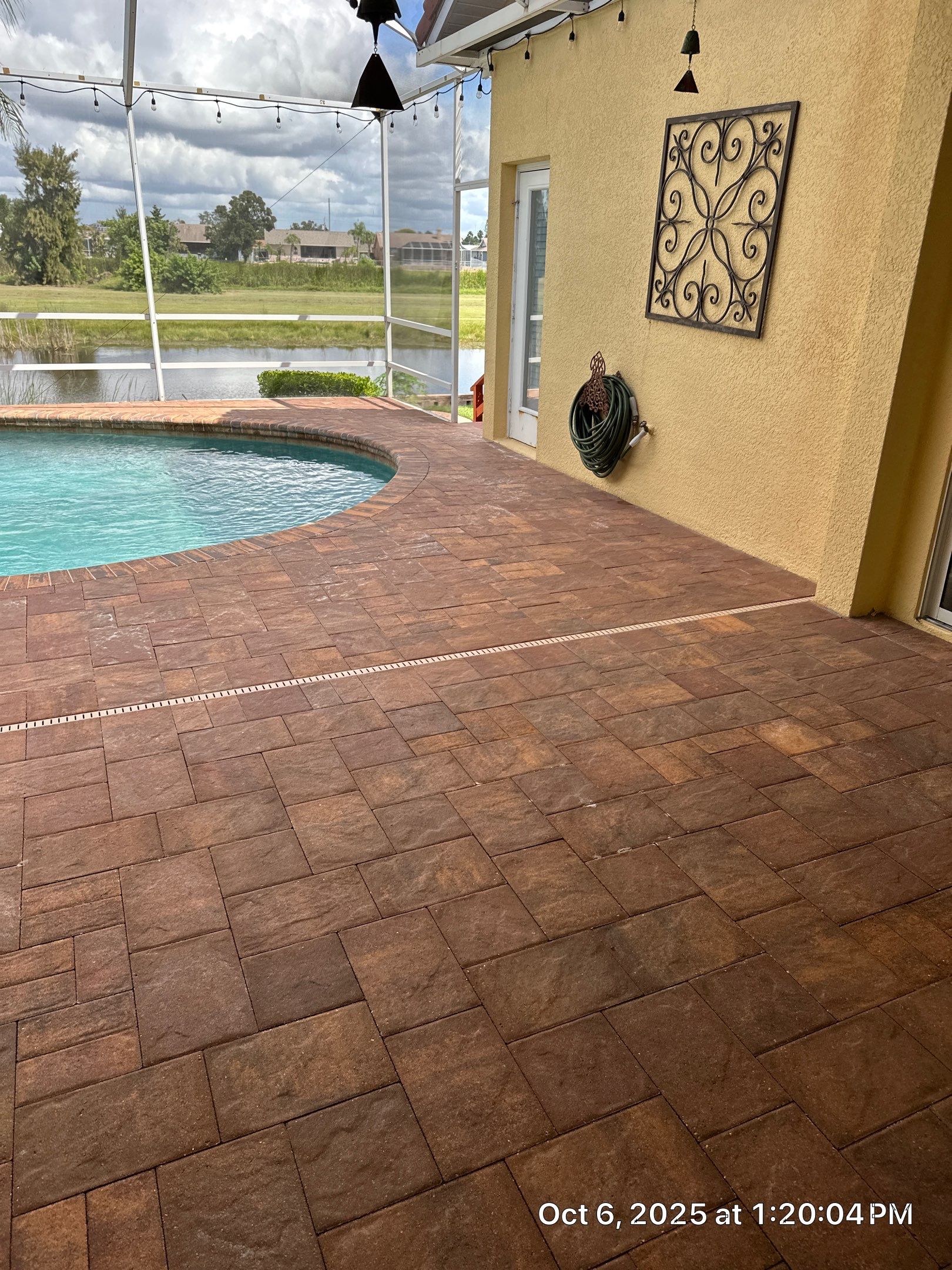 Driveway and Pool Deck Paver Restoration in Apollo Beach by Supreme Paver Experts