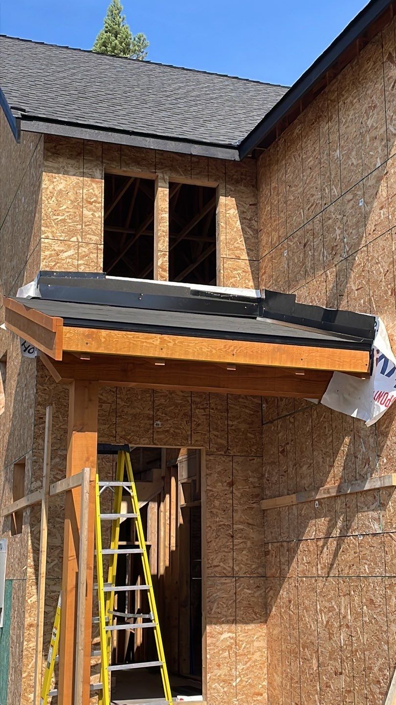 Residential Roofing Installation using GAF Charcoal HDZ by Top Notch Roofing Inc