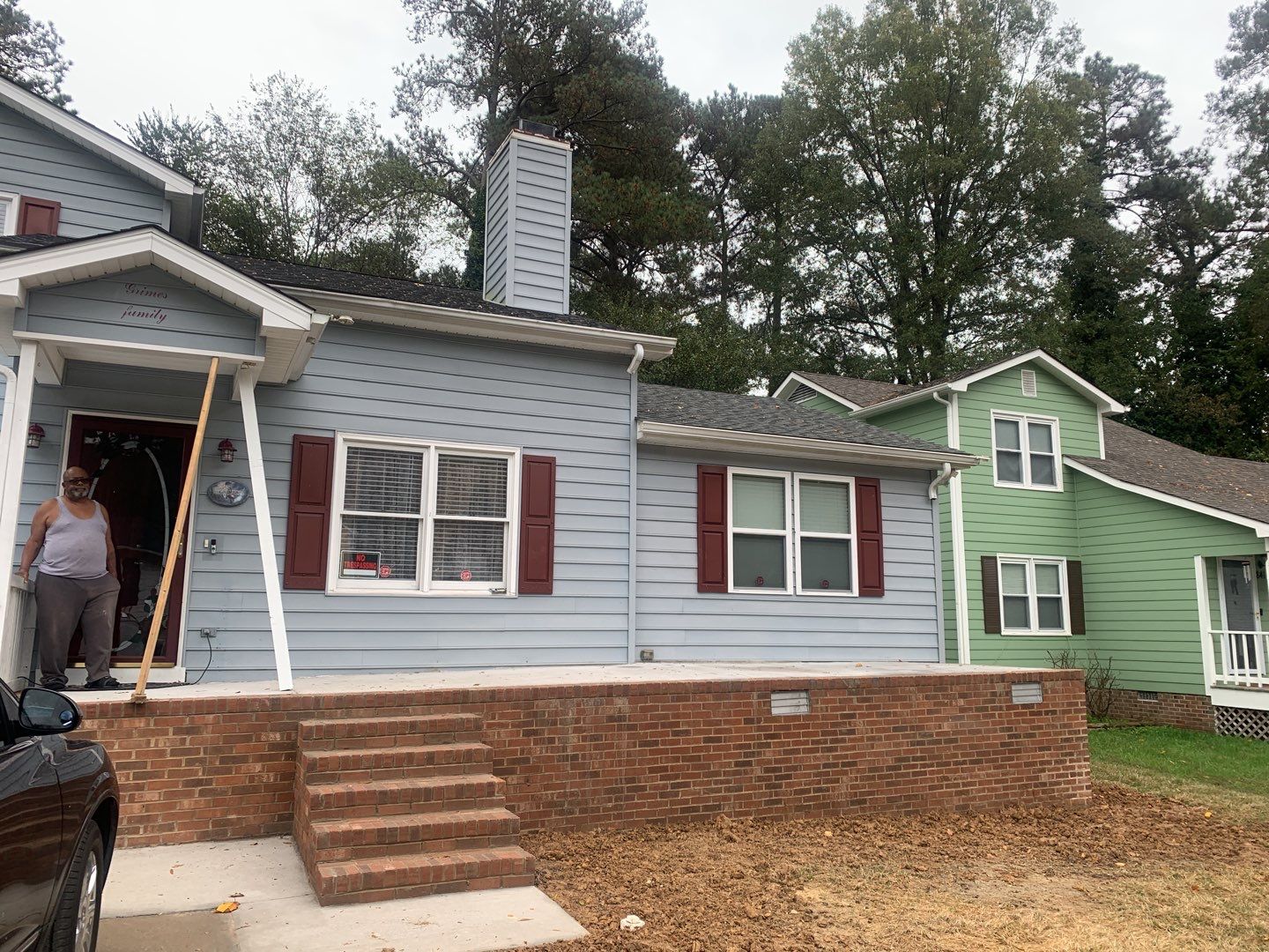 Front Porch/ Roof by American Roofing NC