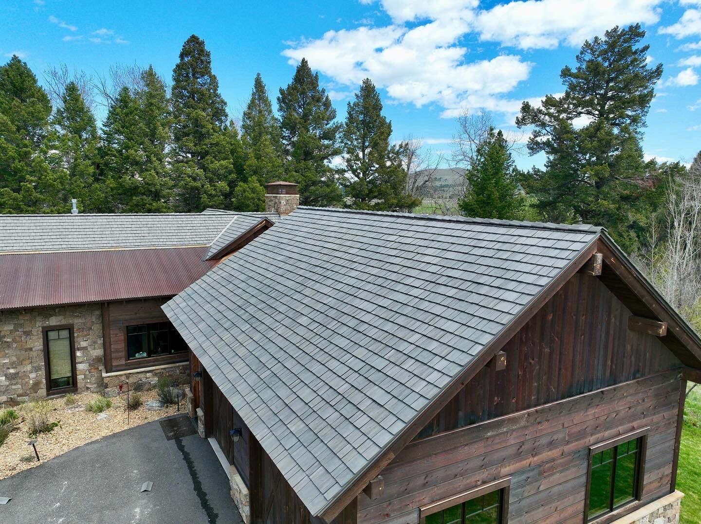 Brava Shake - Lake Forest Install  by Montana Roofing Solutions