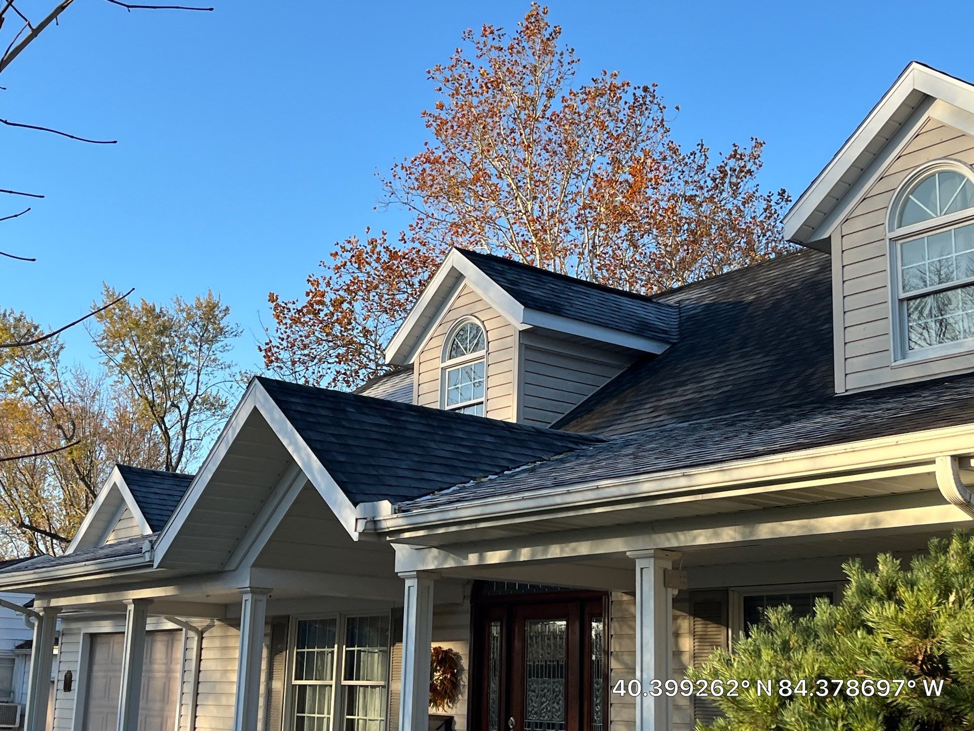 Residential Roofing Installation using GAF Timberline HDZ Appalachian Sky by Nitro Roofing and Construction