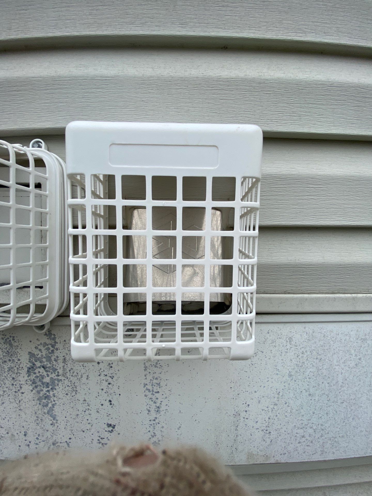 Dryer vent guard installation  by Storm Ready Exteriors