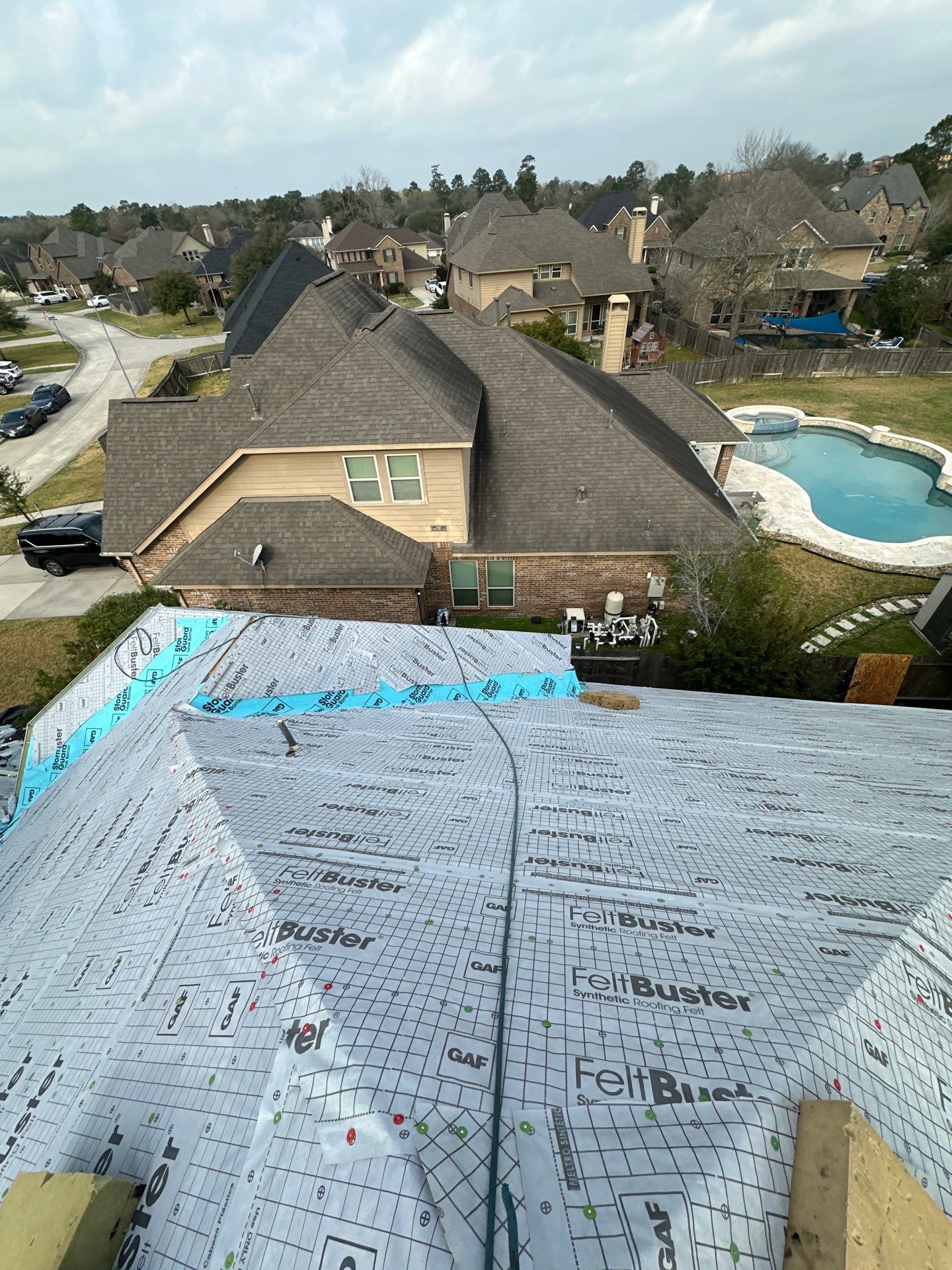 Roof Replacement in Spring TX by Roof Repair Company