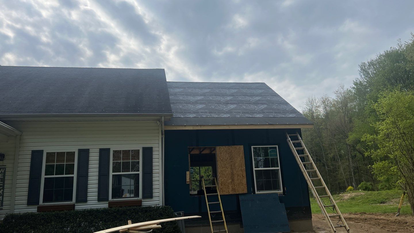 Standing Seam Metal - Black by RoofX