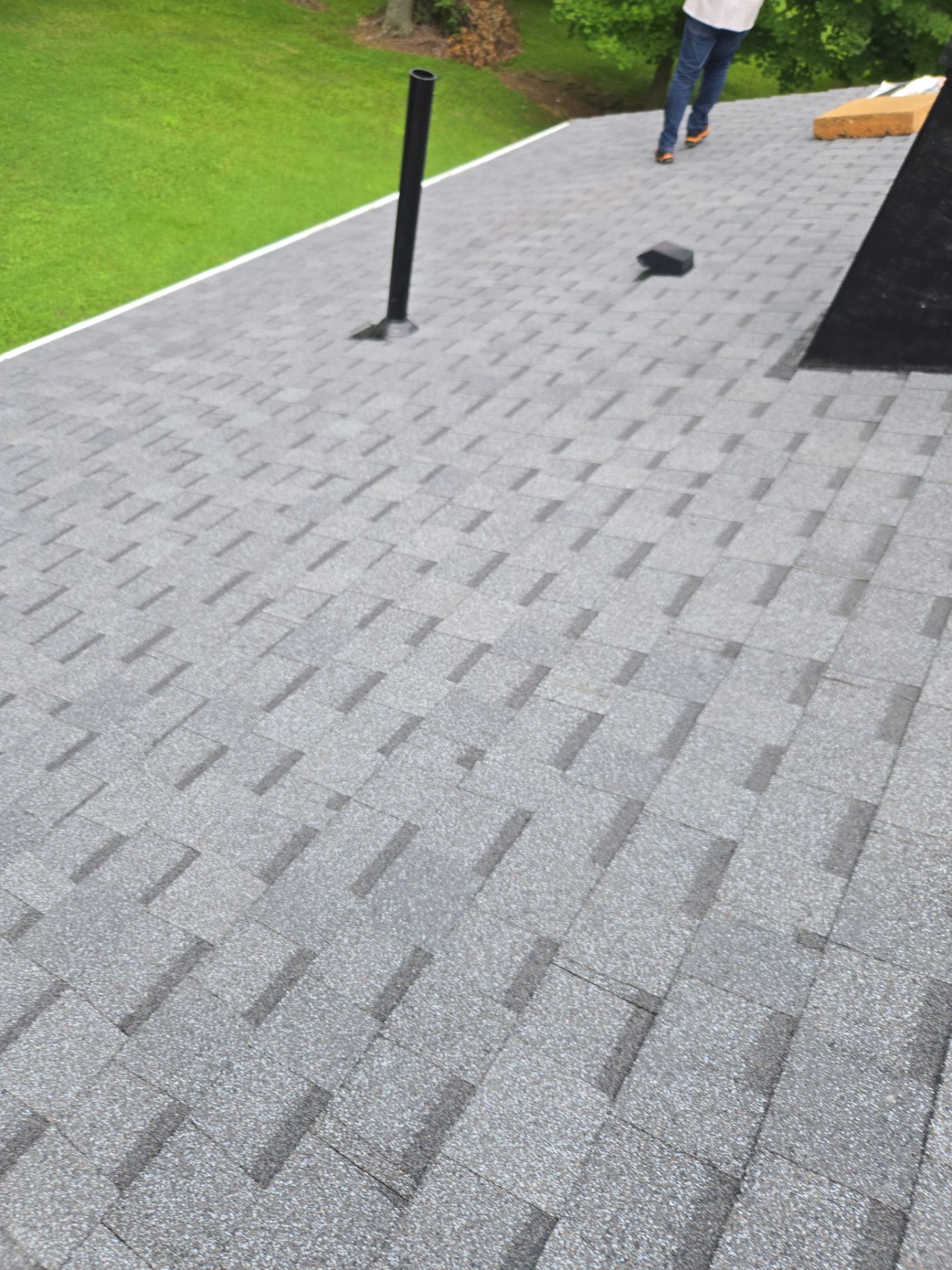 Barbara K: Atlas Pinnacle, Color, Pewter, Drip Edge, Color, Black by Eagle Eye Roofing