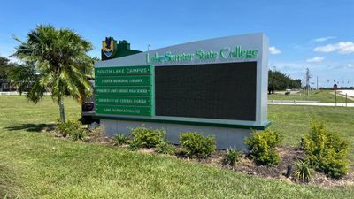 Monument Sign for LSSC Clermont