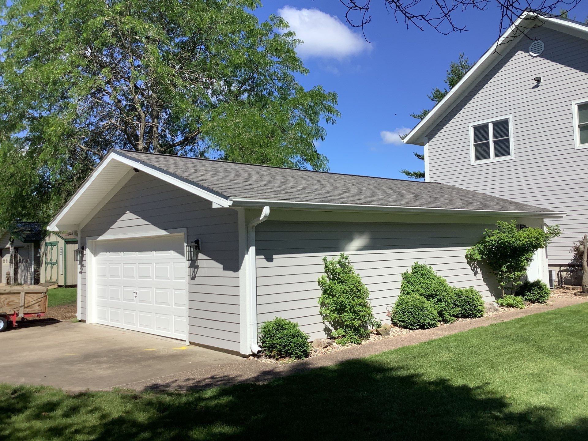 Nekoosa Residential Roof Replacement with Architectural Shingles and Skylights by Mr Roof & Remodeling Co