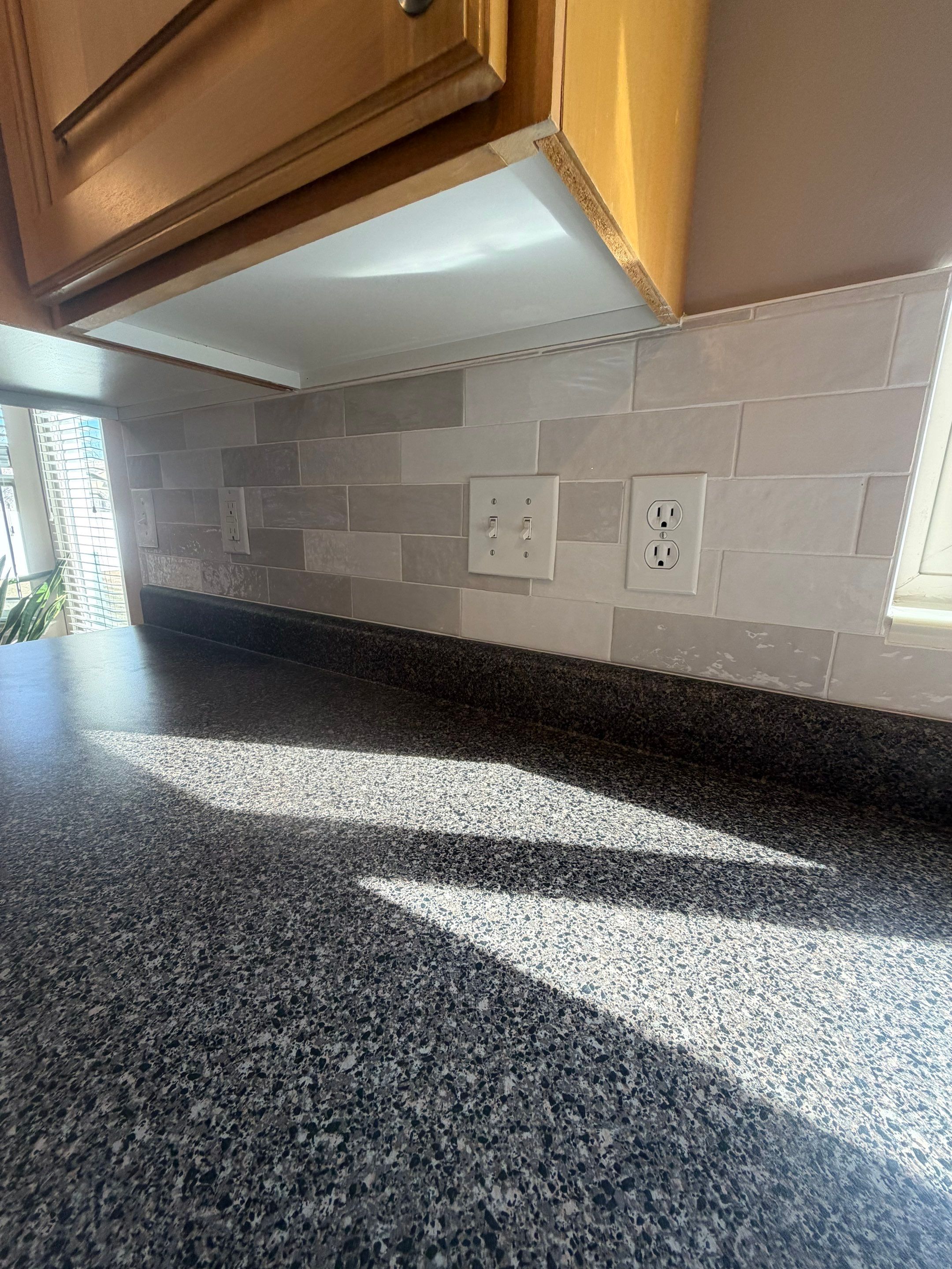 Backsplash Project in Riverton by Rudd Builders LLC