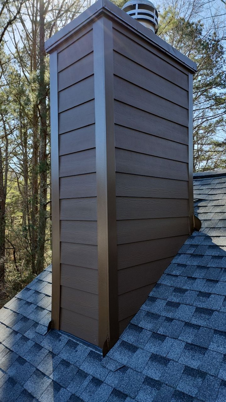 Chimney Repair and Cricket Installation by Georgia Roof Advisors