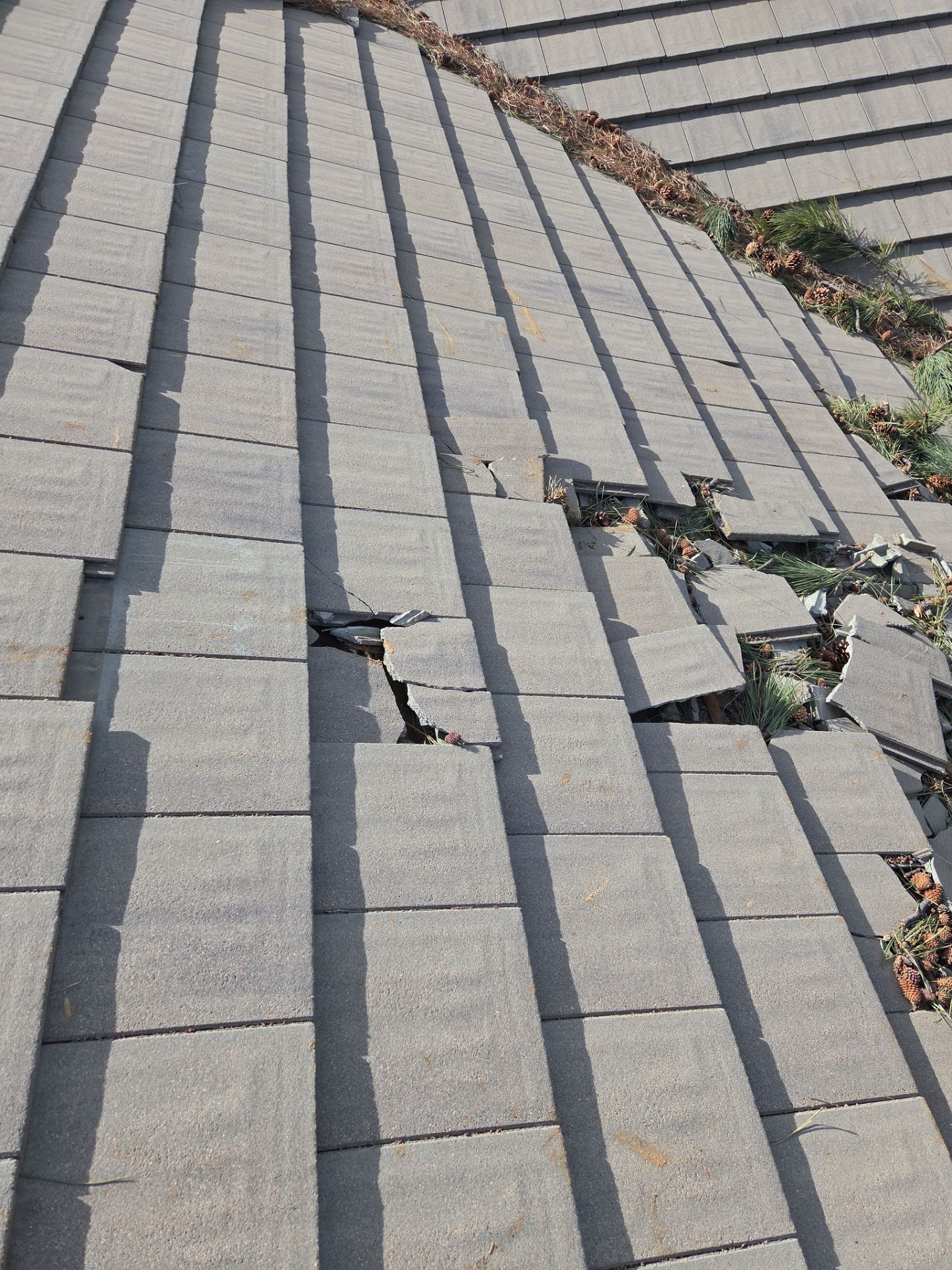 Tile Repair & New Gutters by RTP Roofing Company