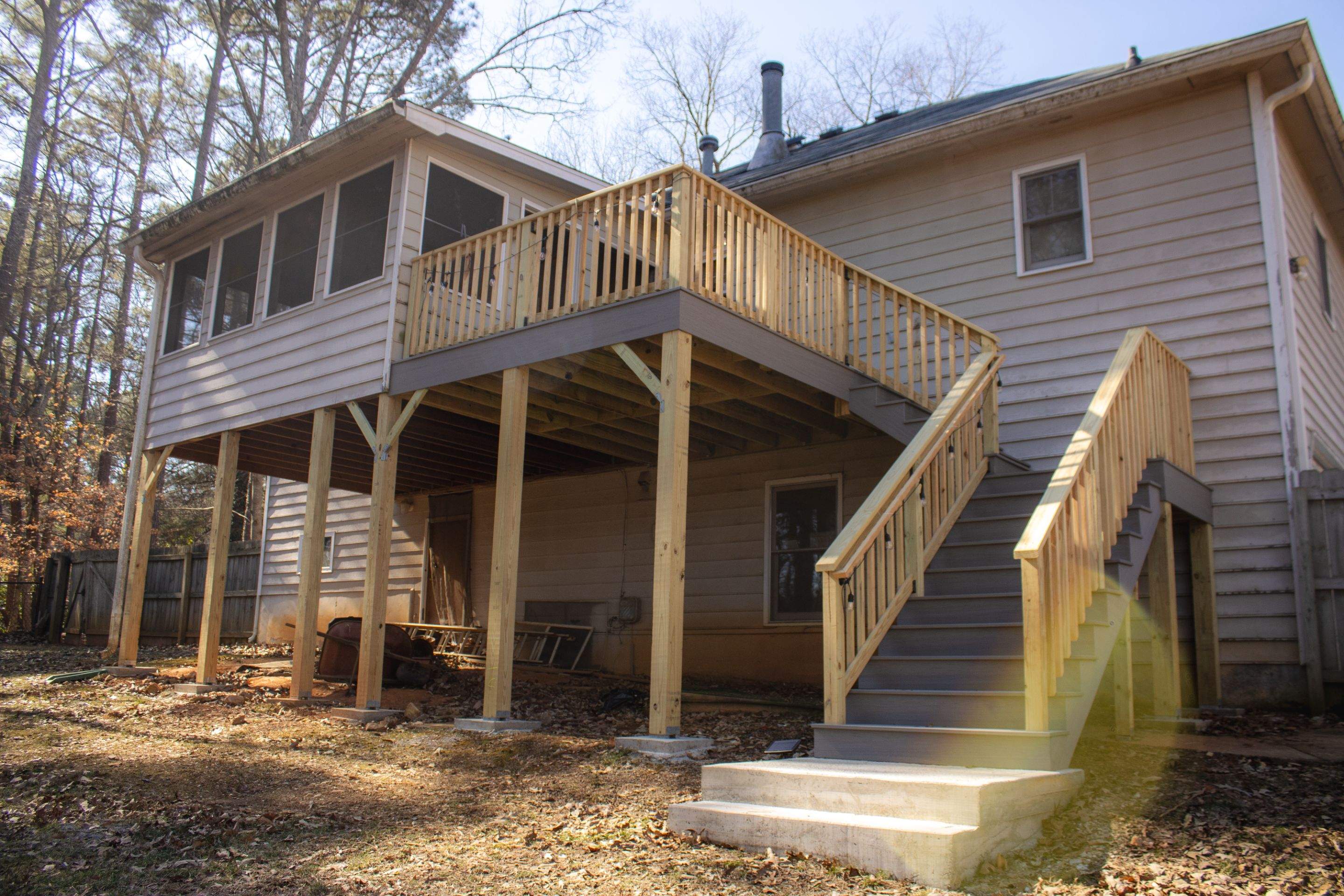 Deck Installation using Deckorators Summit Series Decking by Nelson Exteriors