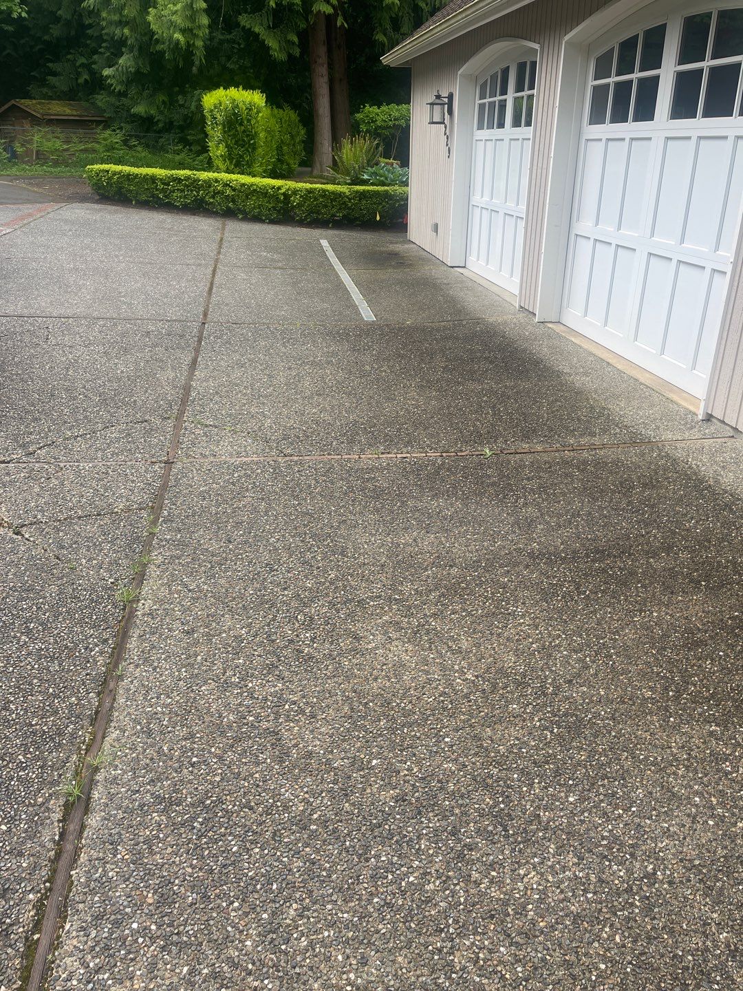 Stamped Concrete Driveway Renovation | Woodinville  by Jireh Asphalt & Concrete Inc 