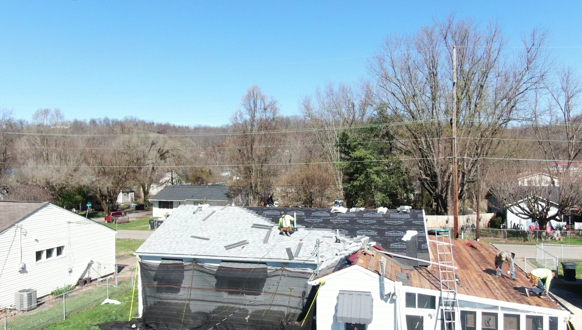 Residential Roofing Installation using Performance Shingles by Mr. Roofer