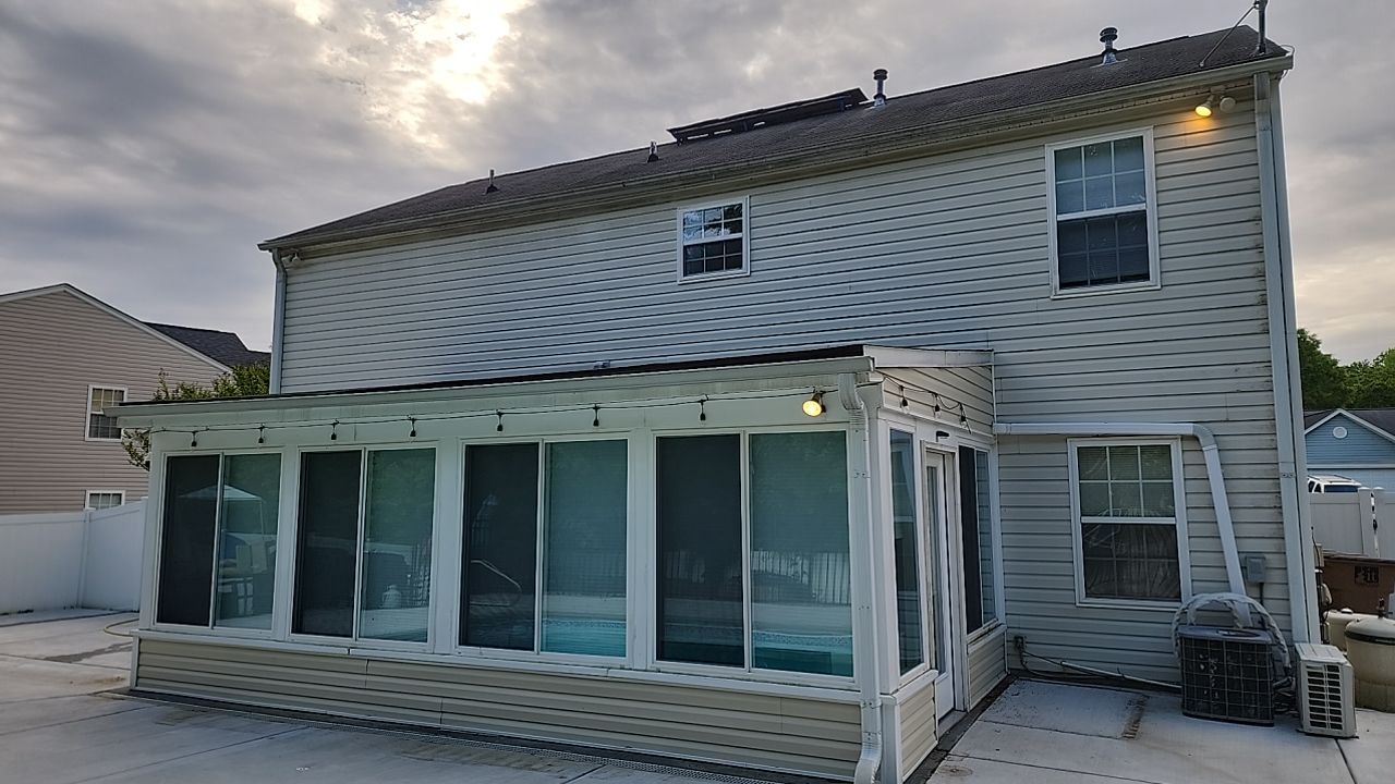 House Wash using cleaner by Power Wash Masters LLC
