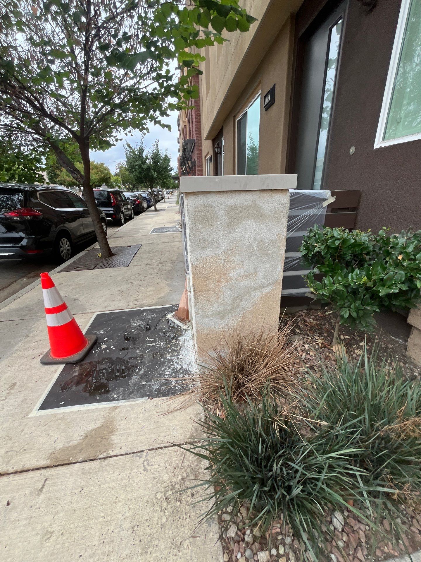 Pillar Stucco Repair in Glendora by One Stop Source