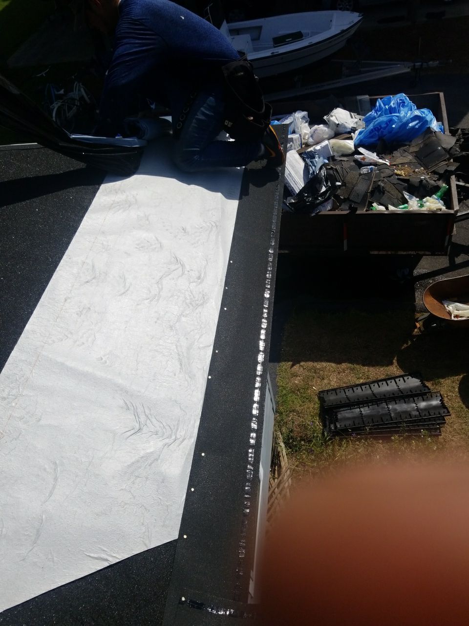 Residential Roofing Installation using Roof Replacement by American Roofing & Construction LLC