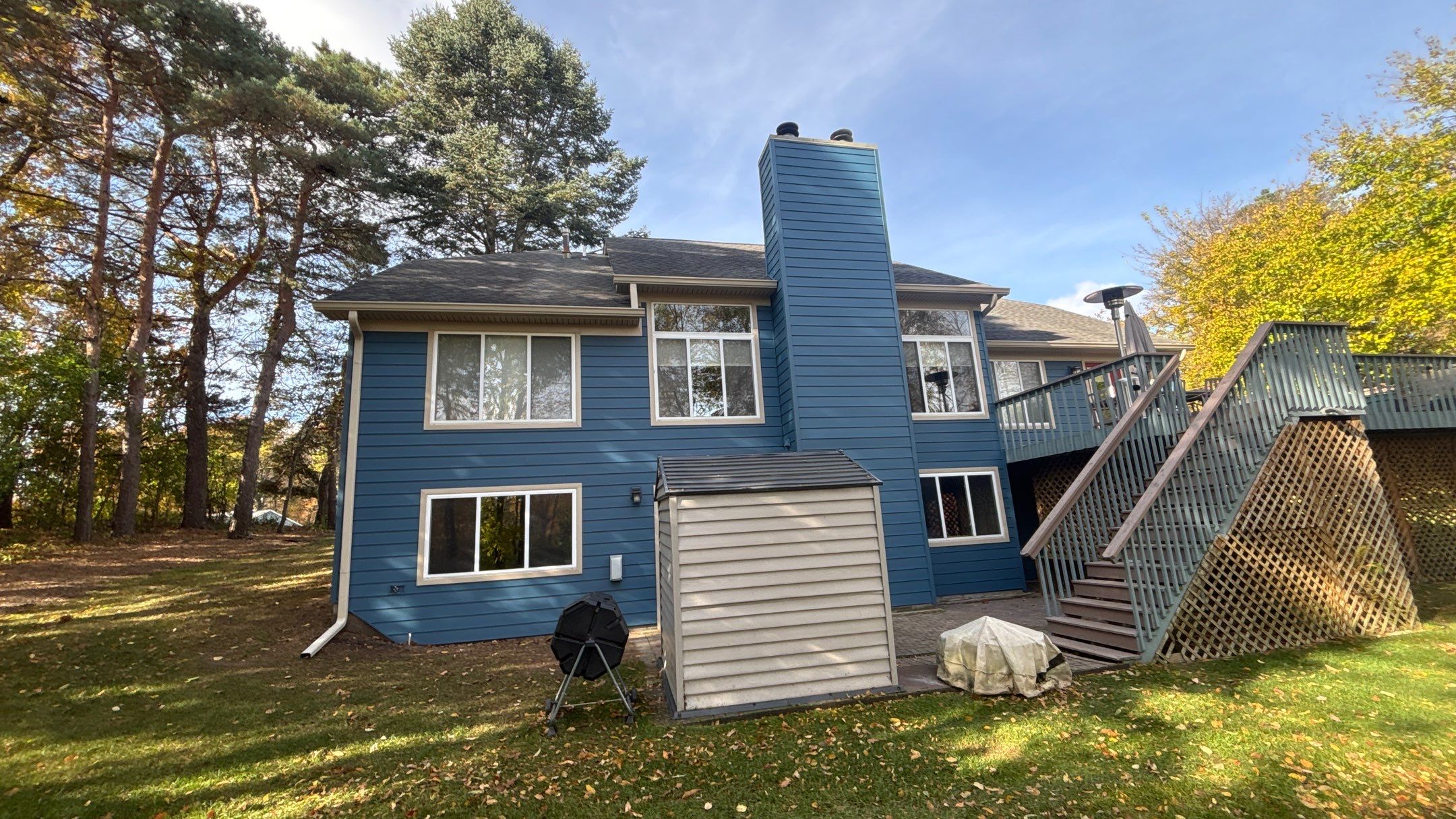 Siding Replacement using Ascend Laguna Blue by 180 Contractors