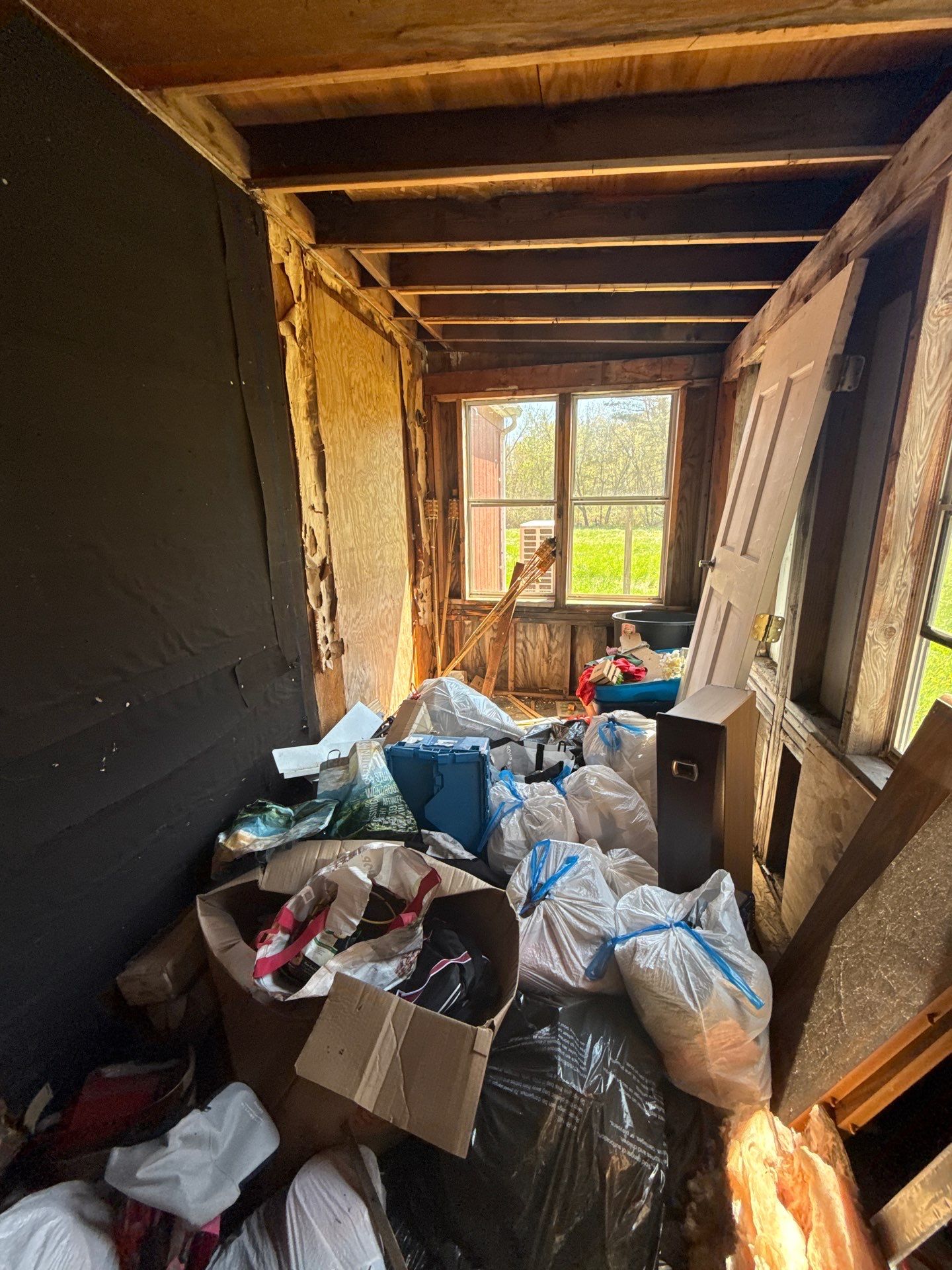 Full Property Cleanout at a Two-Story Home in Ashford, CT by Diamond Image LLC