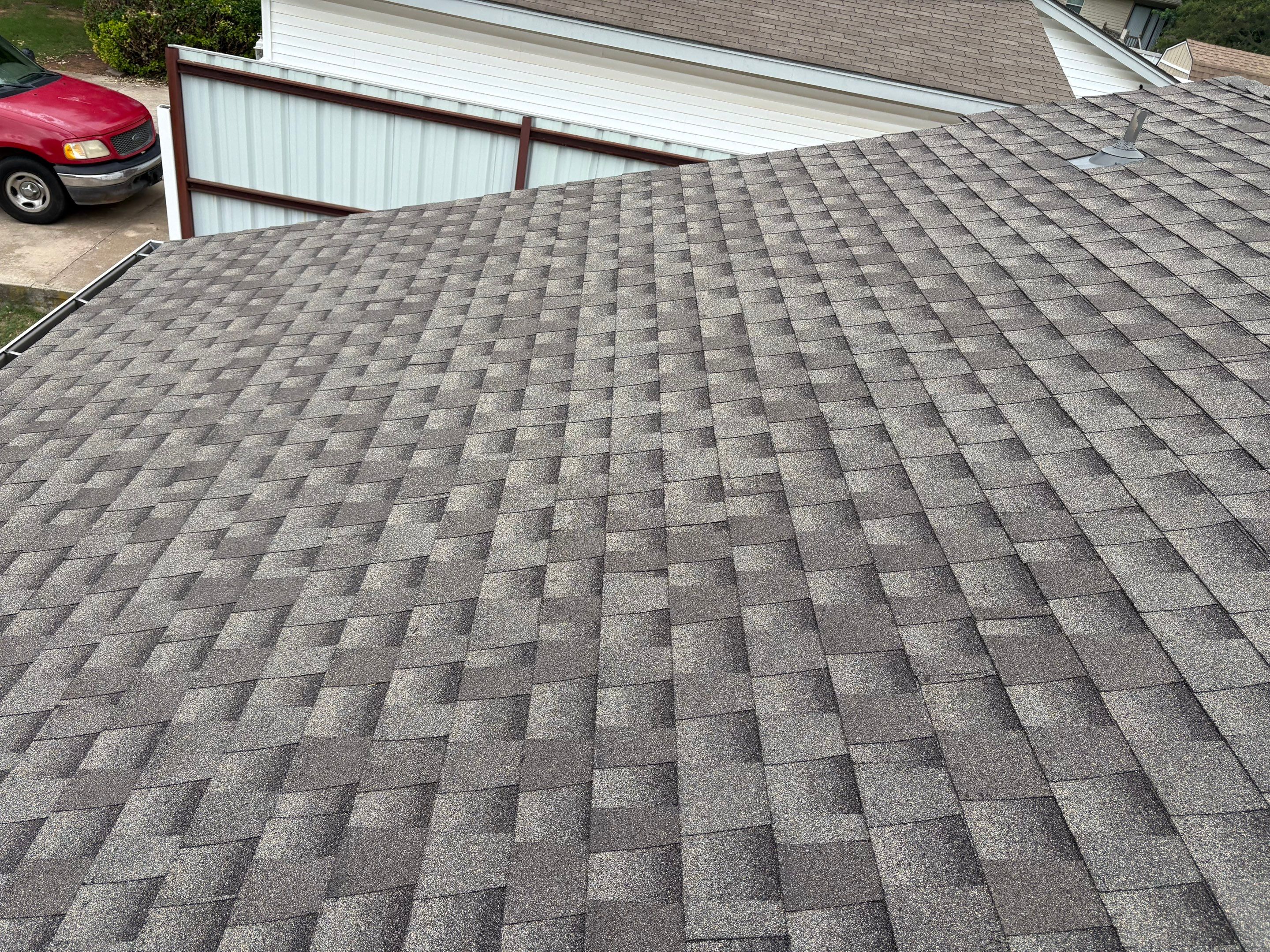 roof & soffit replacement in Midwest City by McCann's Roofing and Construction