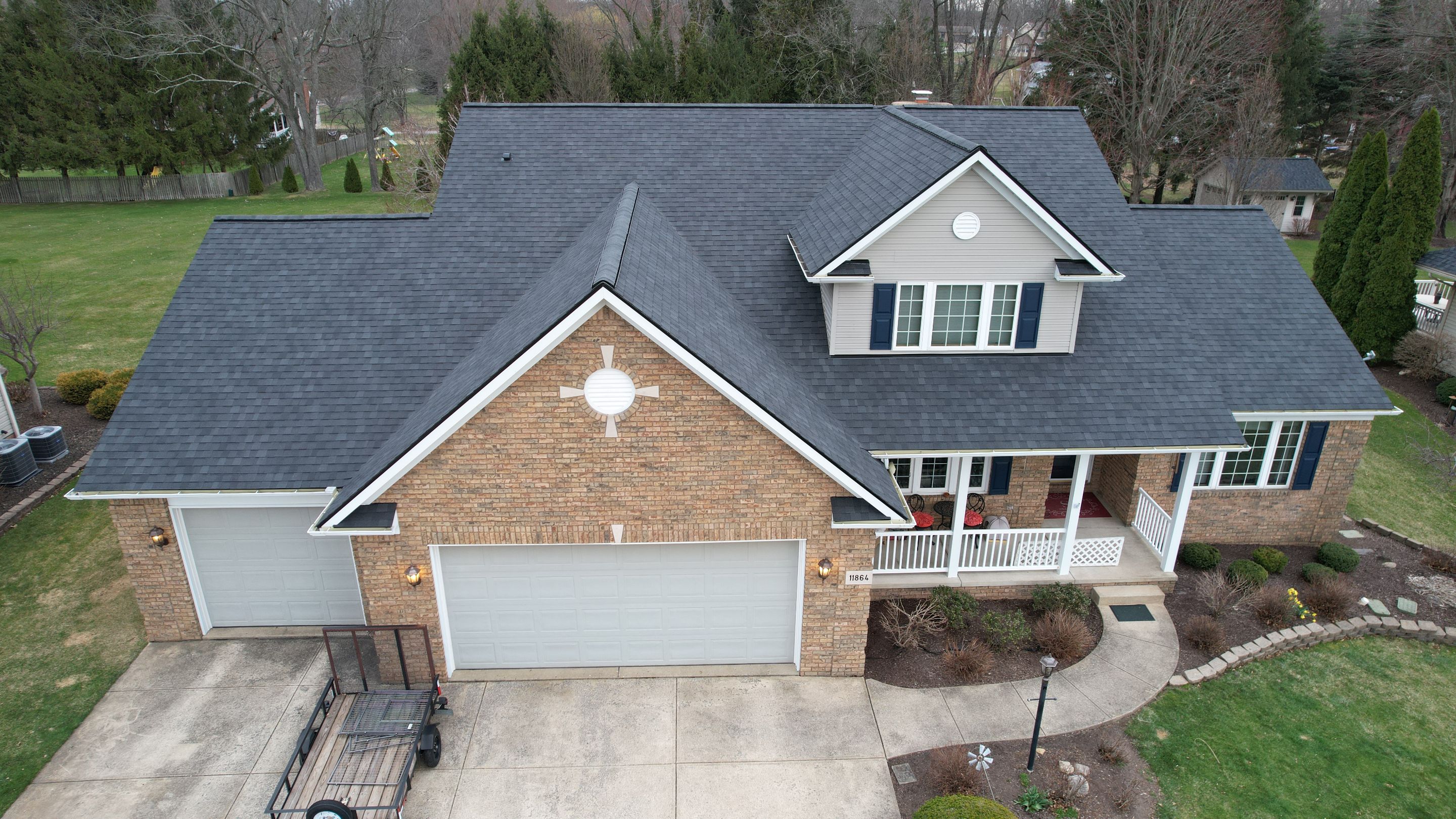 Atlas Pinnacle, Color, Black Shadow, Drip Edge, Color, Black by Eagle Eye Roofing