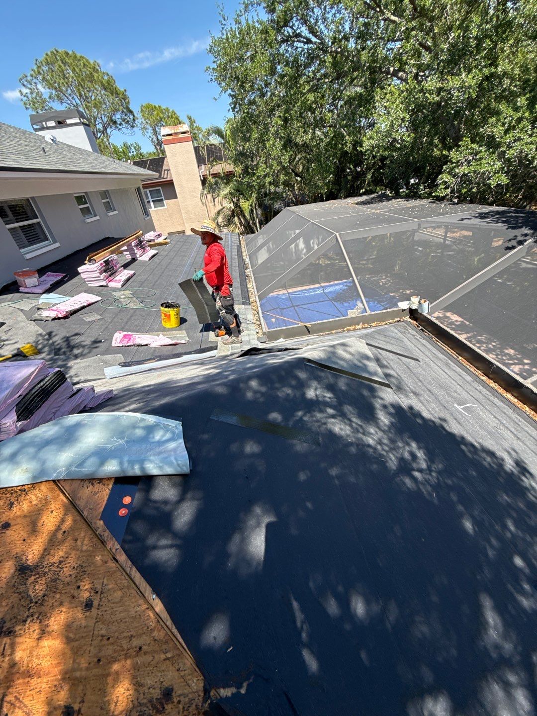 Project in St. Petersburg 33702 by Mitchell Roofing Company LLC 