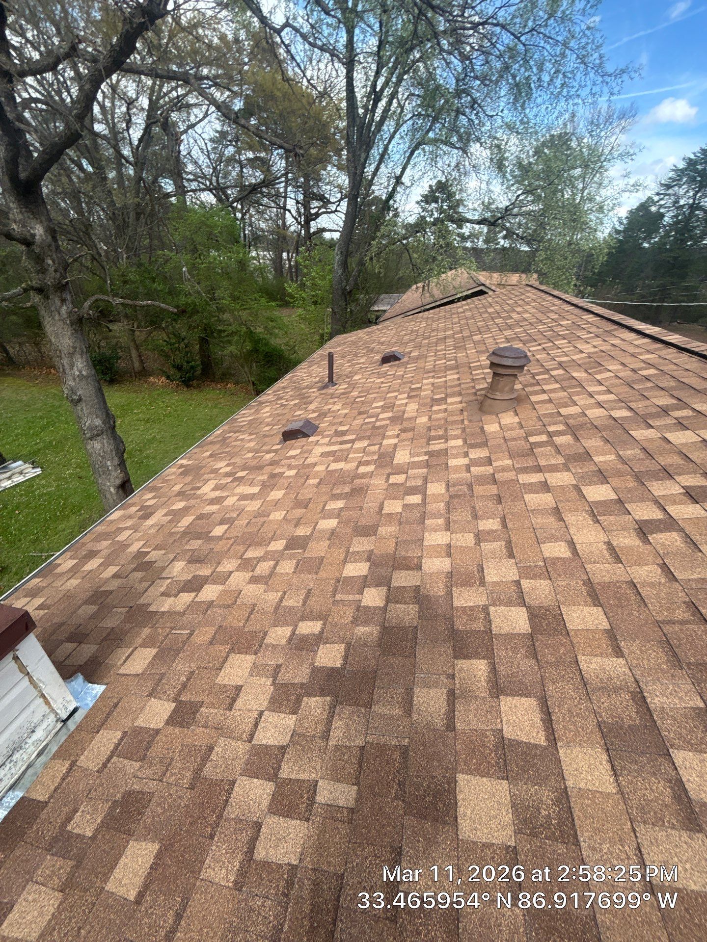 Asphalt Roof Replacement in Fairfield by NANOROOF Alabama